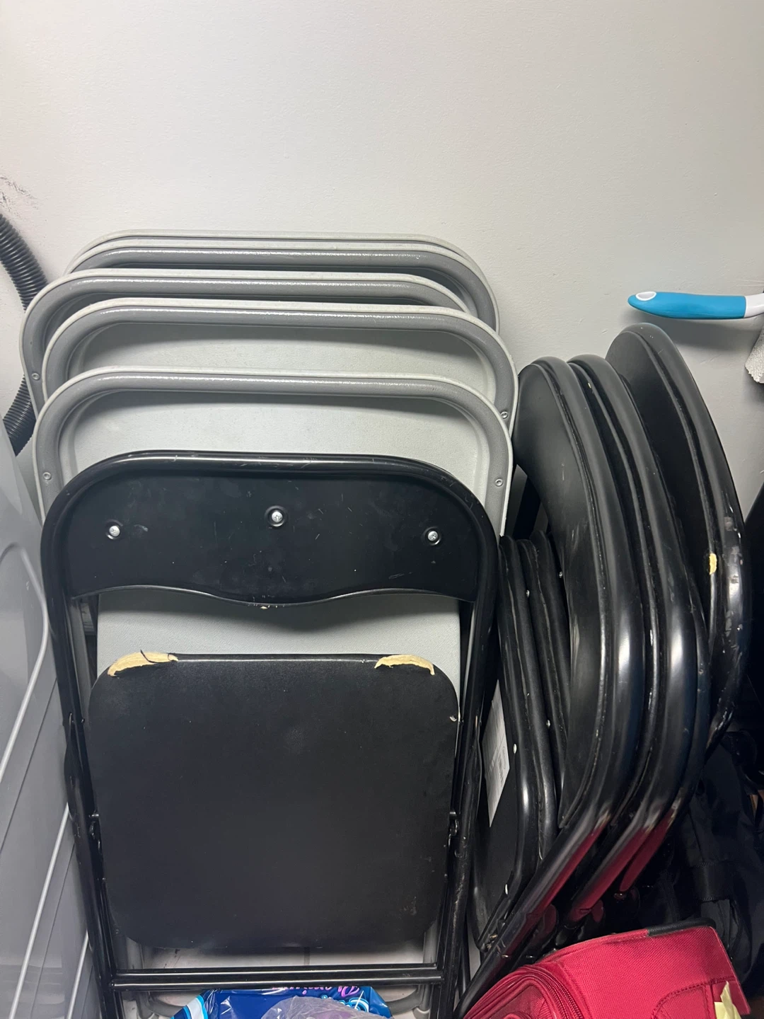 Black Folding Chair - photo 4