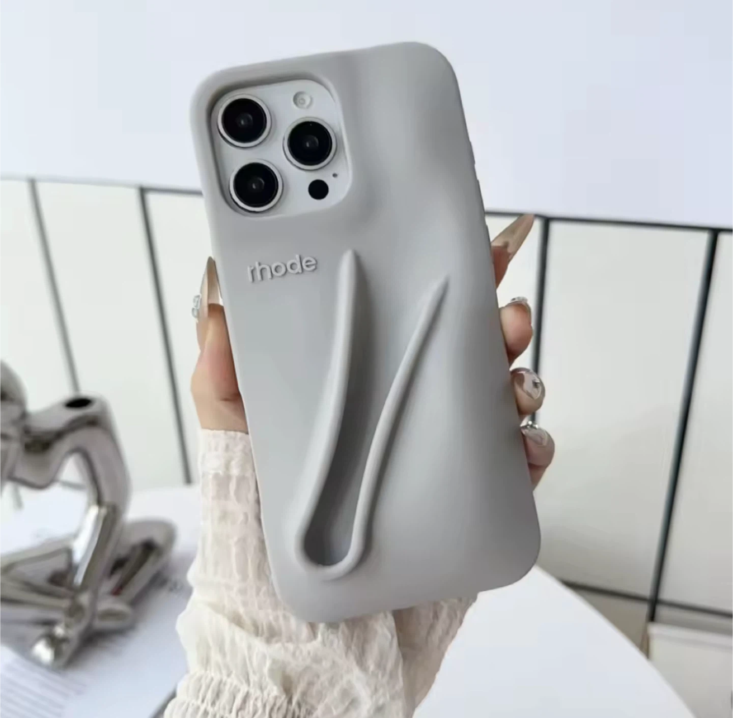 Rhode iPhone Case - Grey