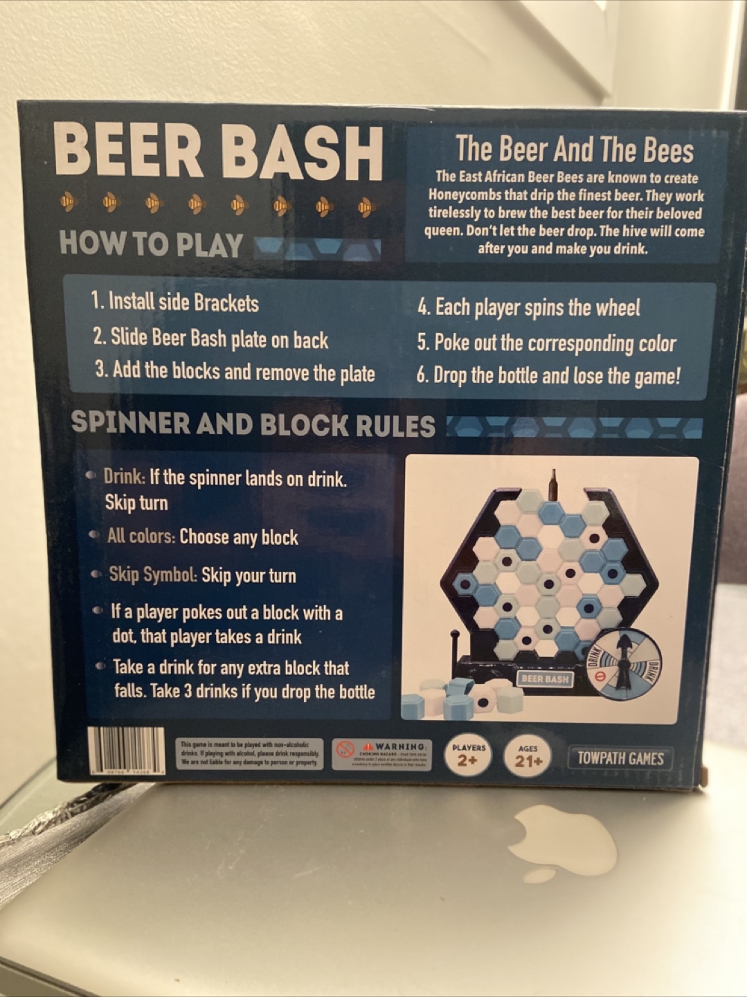 Beer Bash Drinking Board Game - Towpath Games - photo 2