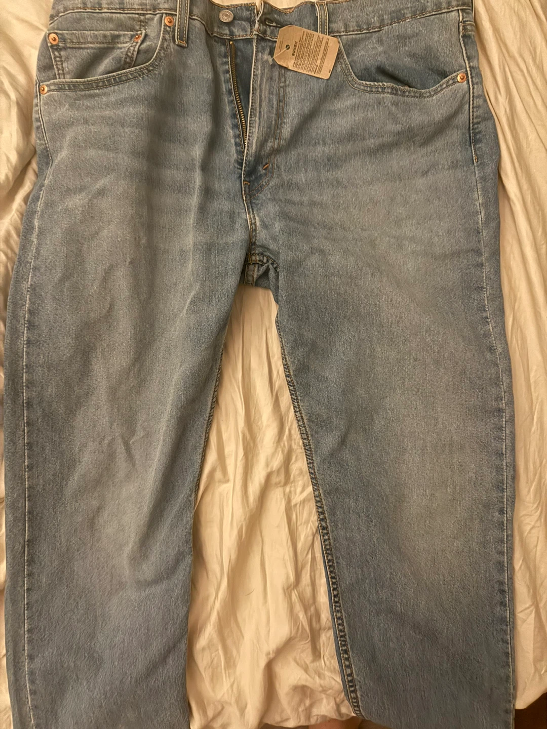 Brand New Levi's 502 Light Wash Jeans, 36