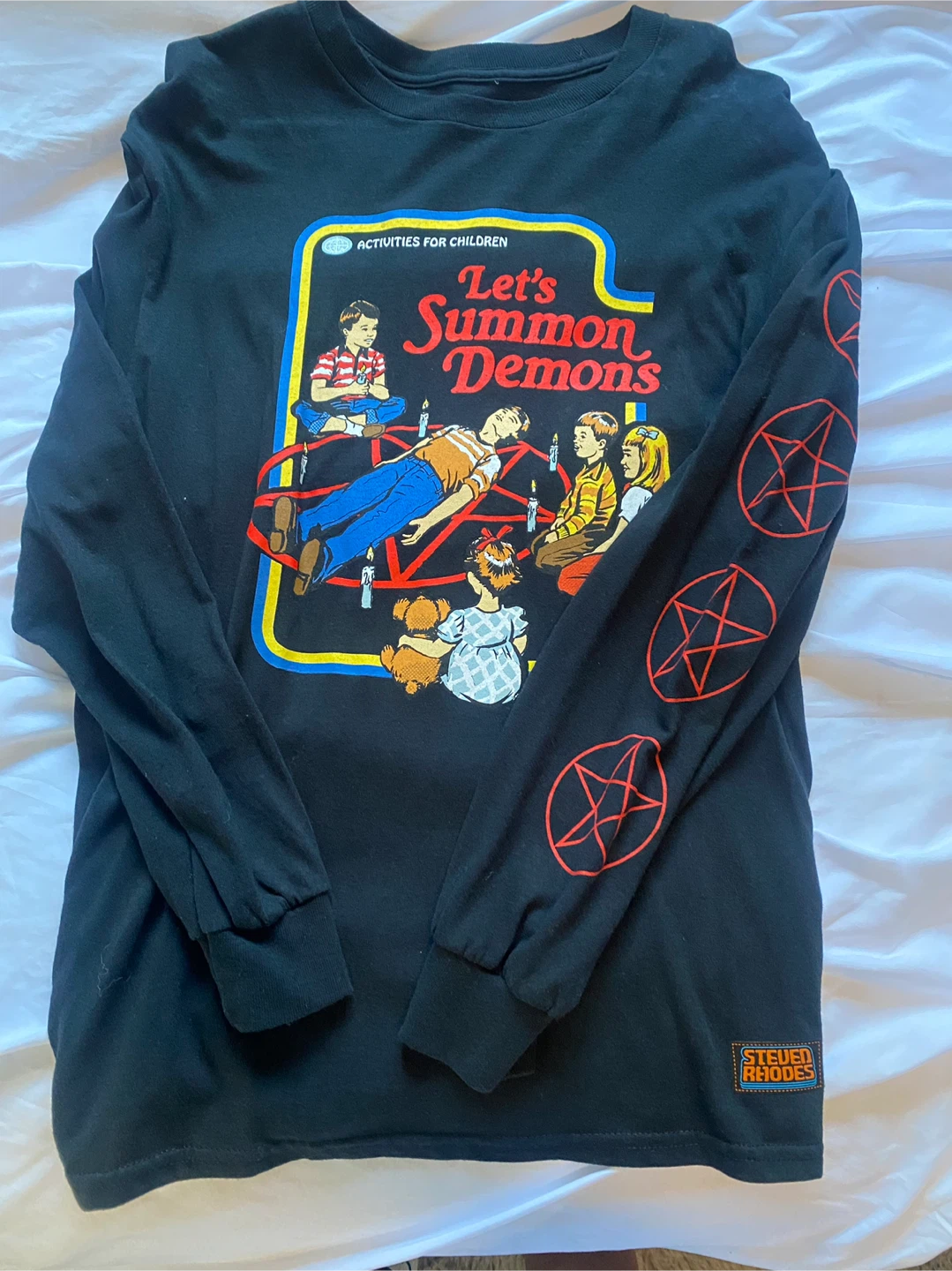 Halloween Long Sleeve Shirt Steven Rhodes