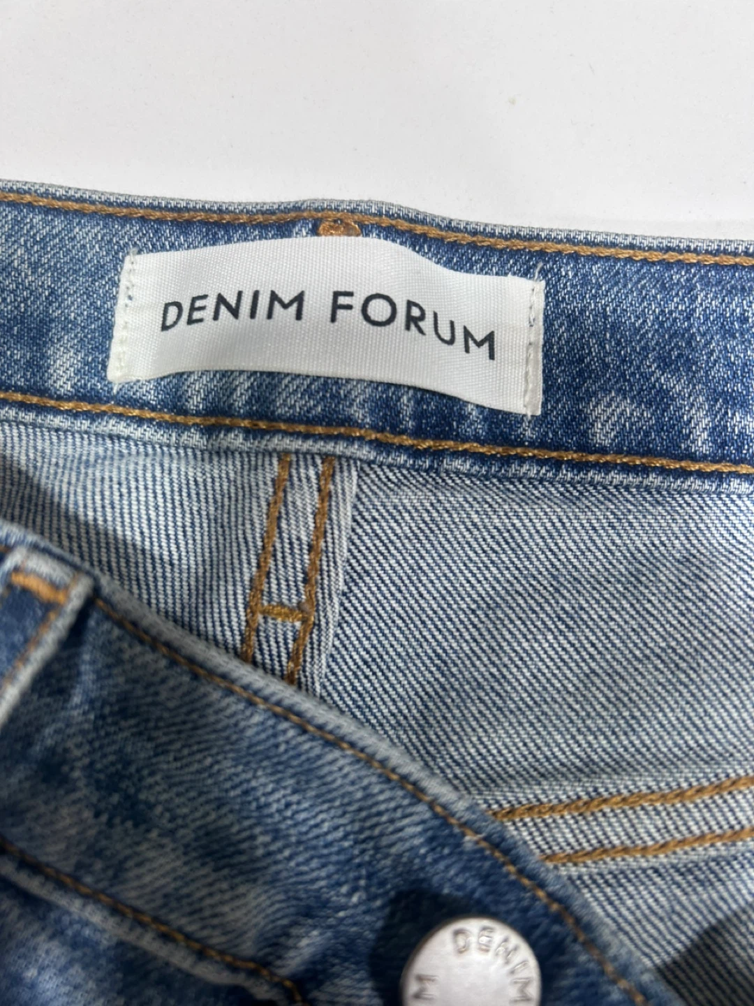 Denim Forum Arlo High Rise Straight Jeans - Size 27 - photo 3