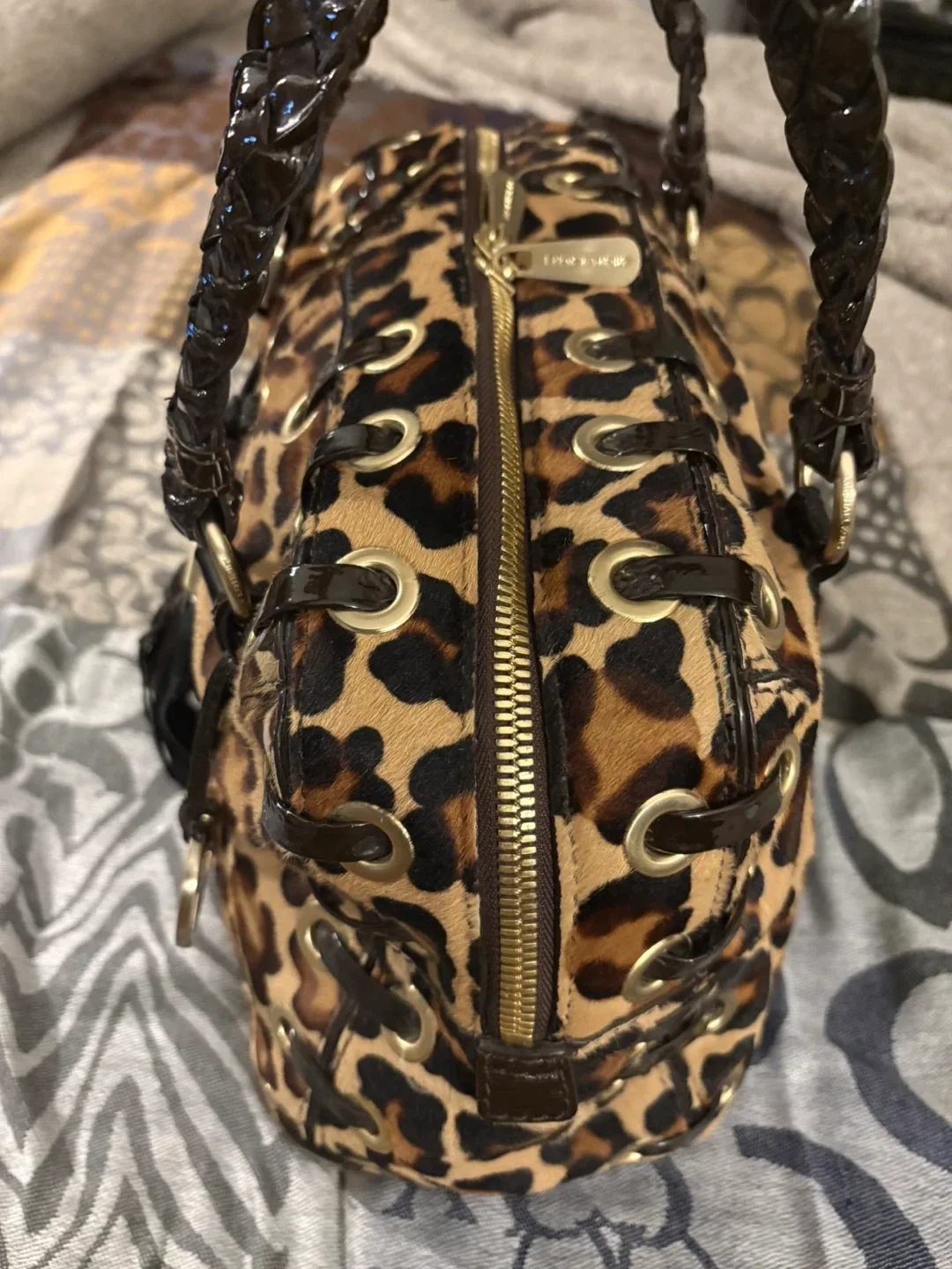 Michael Kors Leopard Print Handbag image indicator(6)