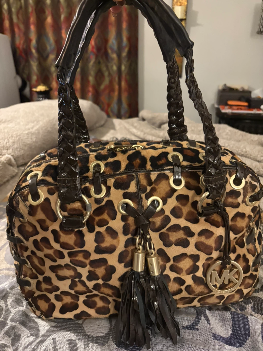 Michael Kors Leopard Print Handbag