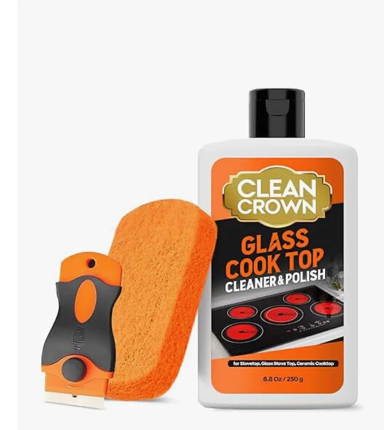 Clean Crown Glass Cook Top Cleaner & Polish thumbnail