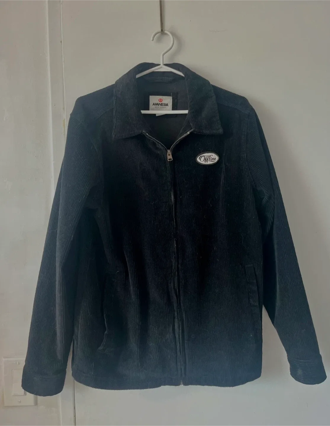 Men’s Black Corduroy Jacket Size Small thumbnail