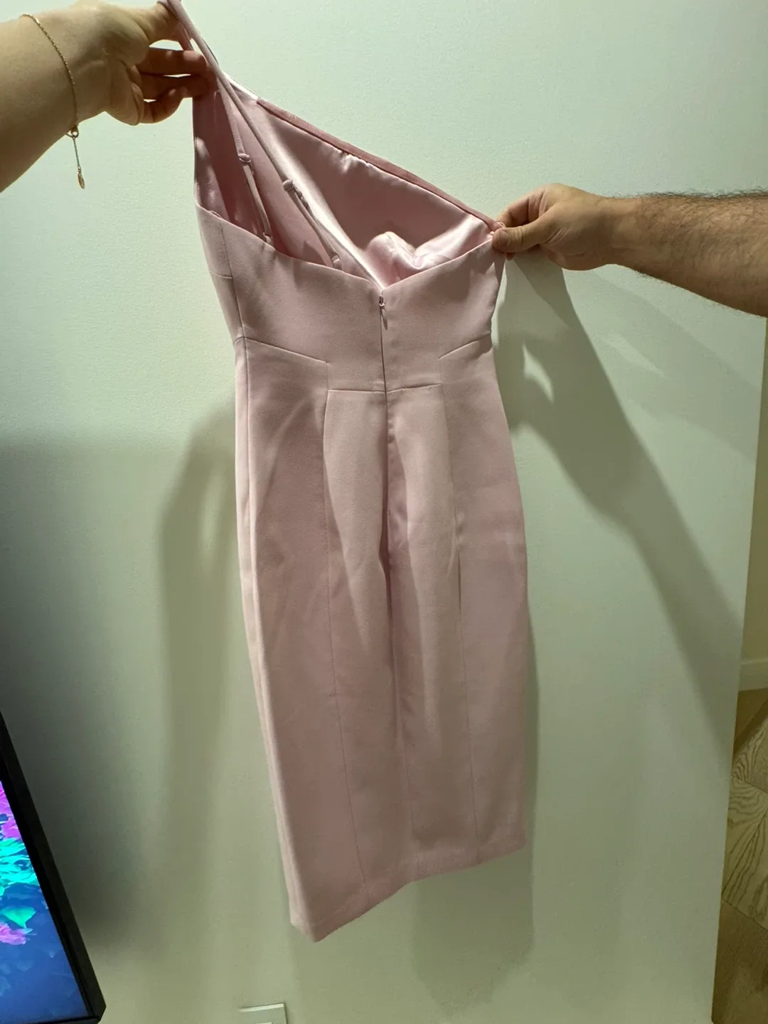 Zara Black Linen Blend Suit - Blazer & Pants, Size 46 image indicator(8)