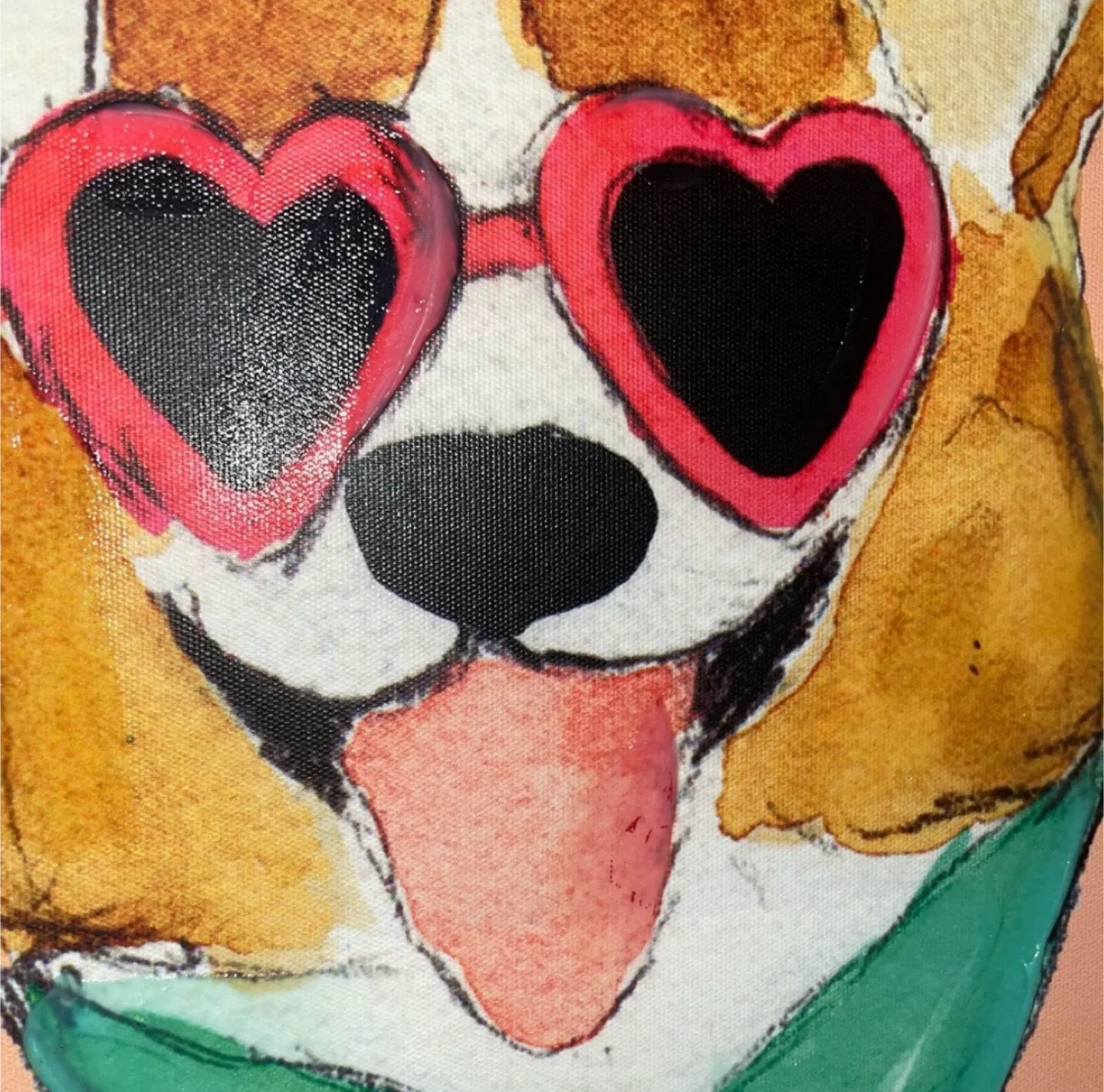 NEW 15.6x12” Canvas - Corgi Dog Wall Art image indicator(3)