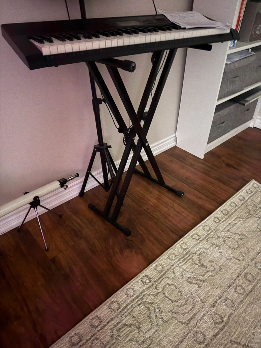 Electronic Keyboard with Stand