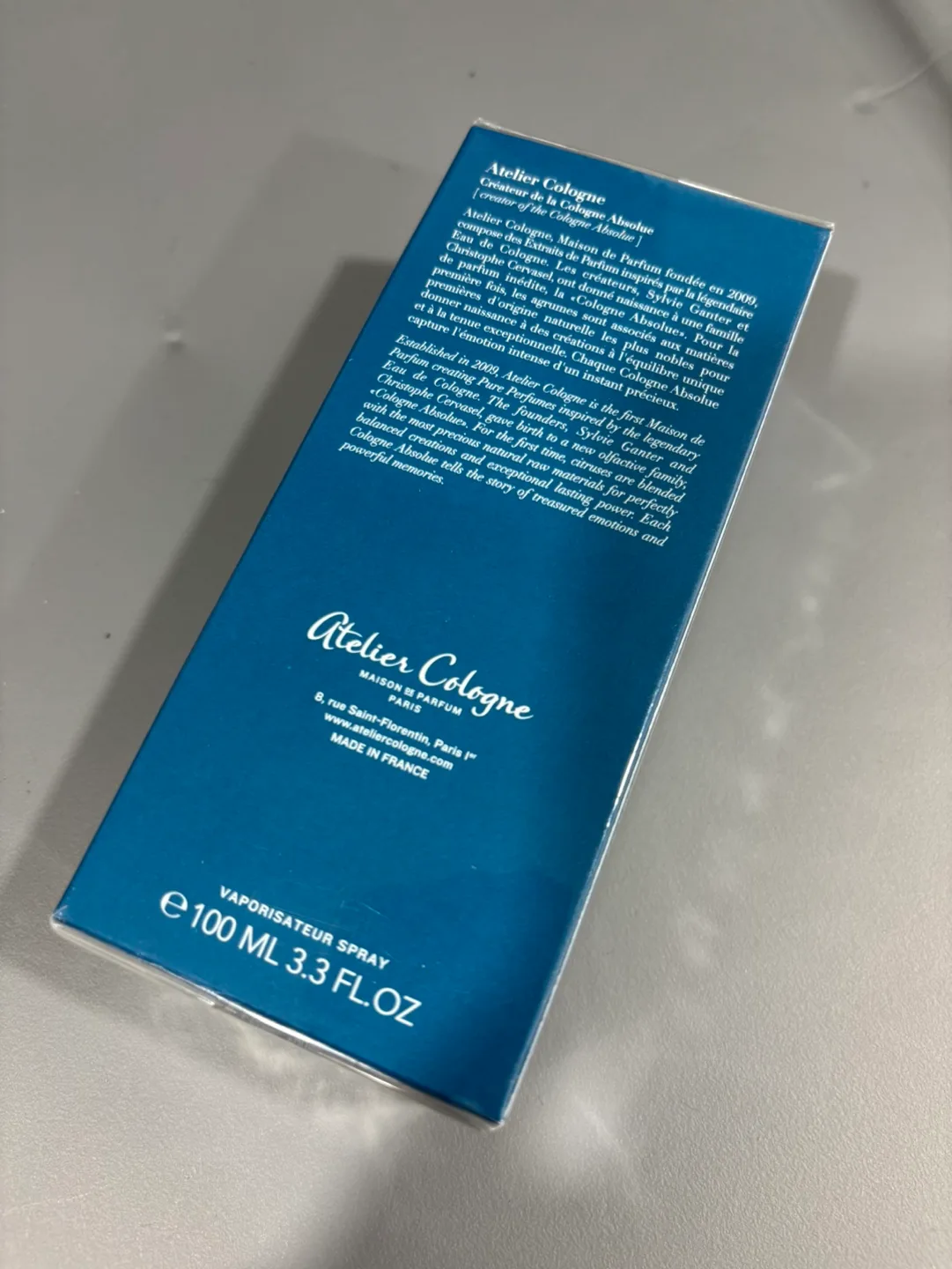 BRAND NEW/SEALED Atelier Cologne Vanille Insensee 100ml image indicator(5)