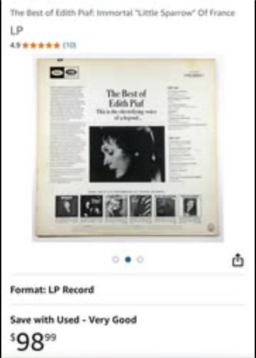 Edith Piaf - Immortal “Little Sparrow” image indicator(6)