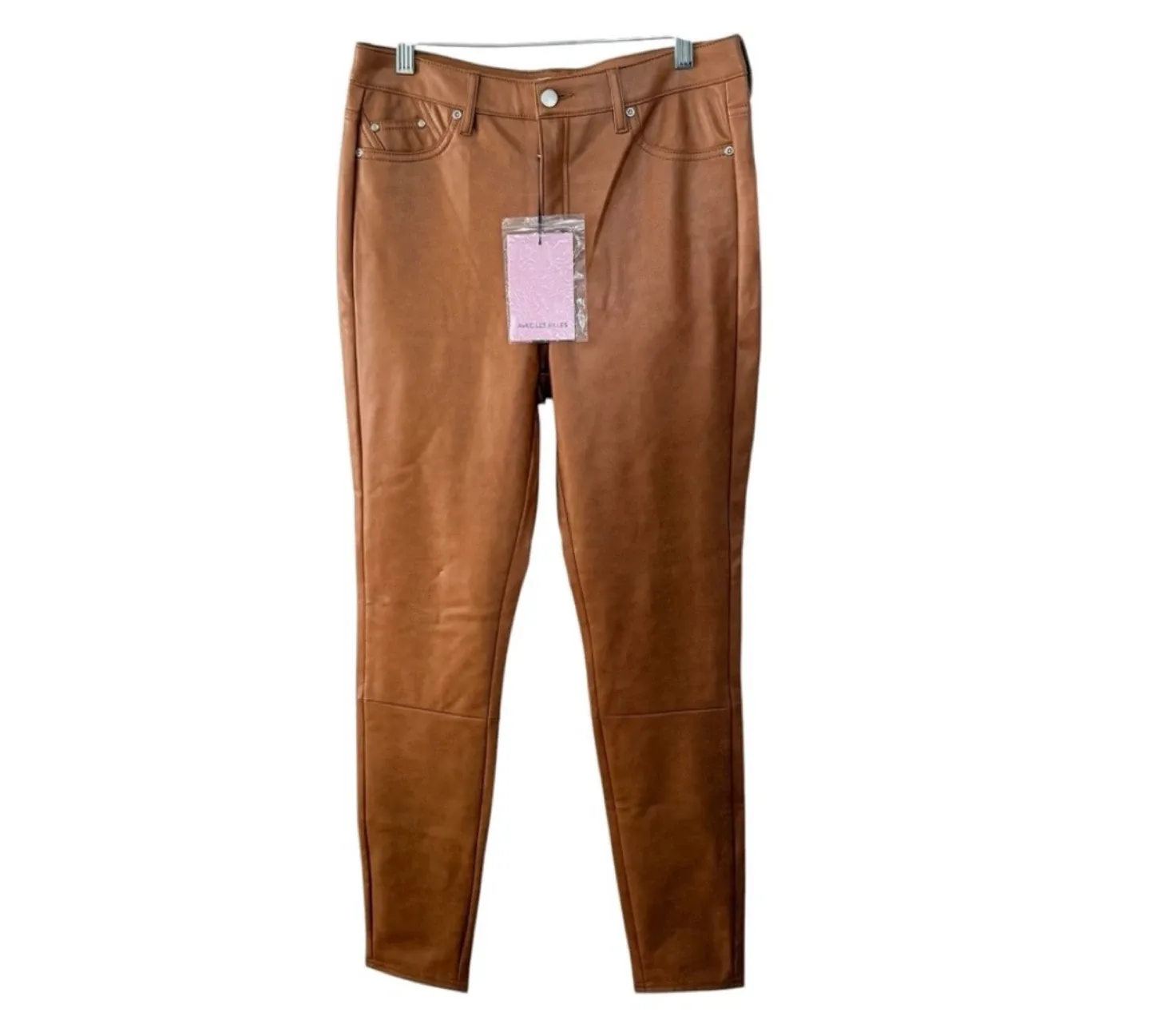 BNWT Anthropologie Avec Les Filles Faux Leather Pants image indicator(3)