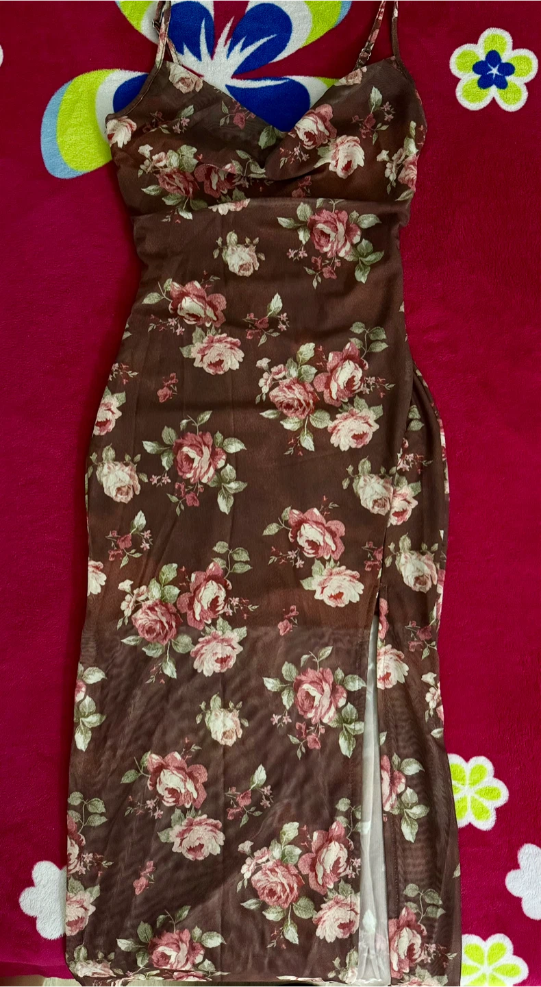 Shein Icon Floral Dress - Size XS - photo 2