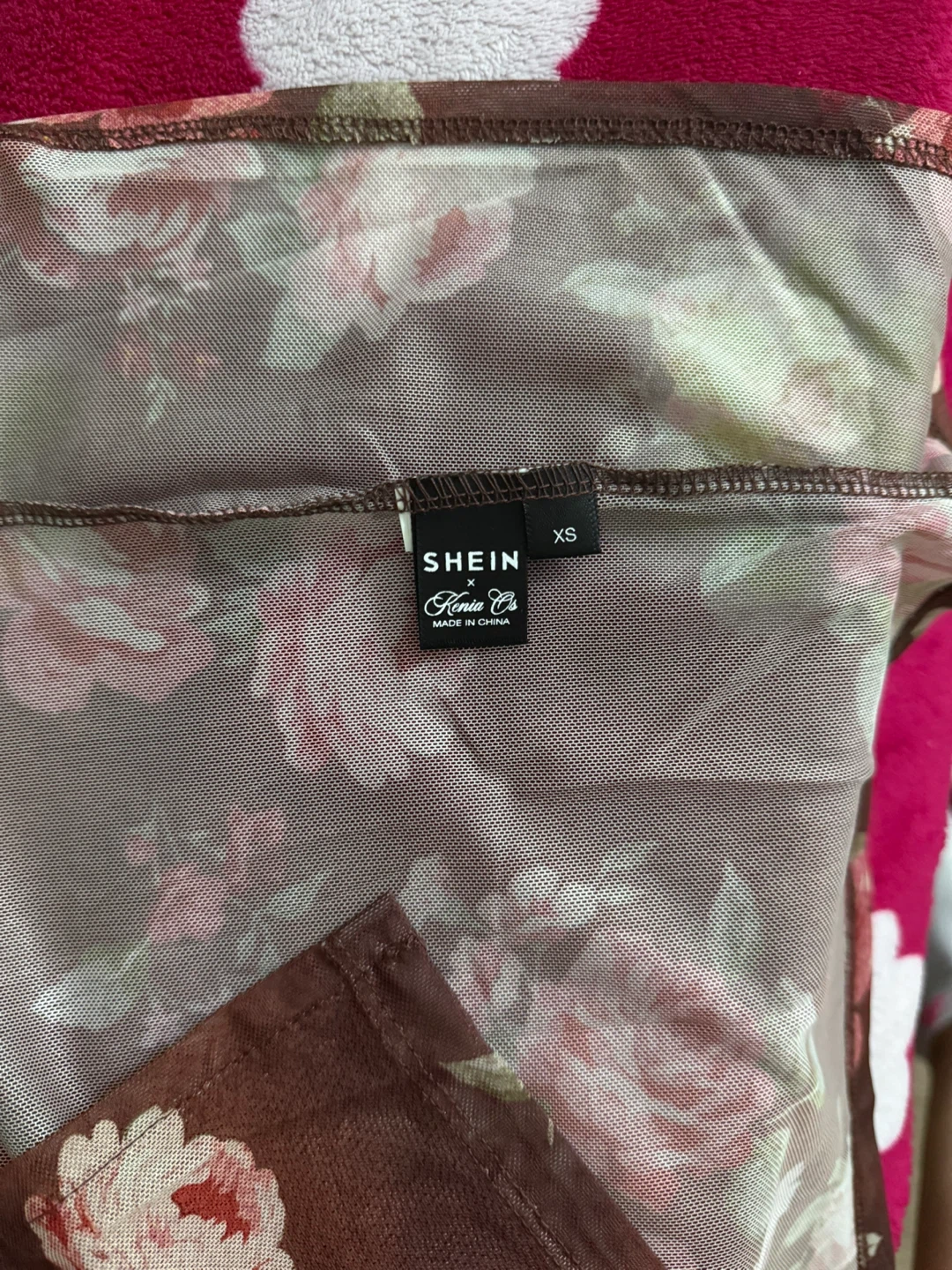 Shein Icon Floral Dress - Size XS - photo 5