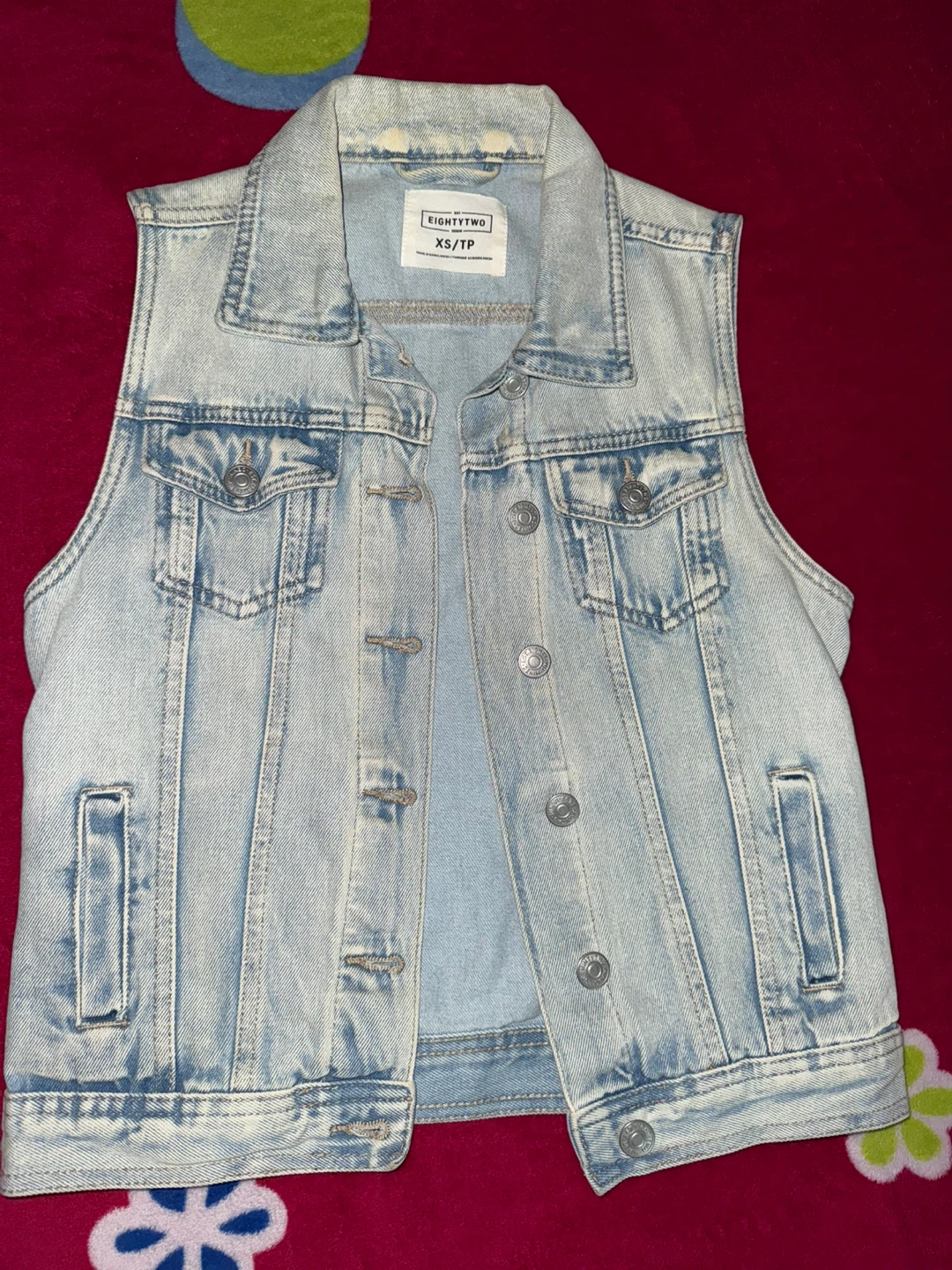 EIGHTYTWO Denim Vest - Size XS