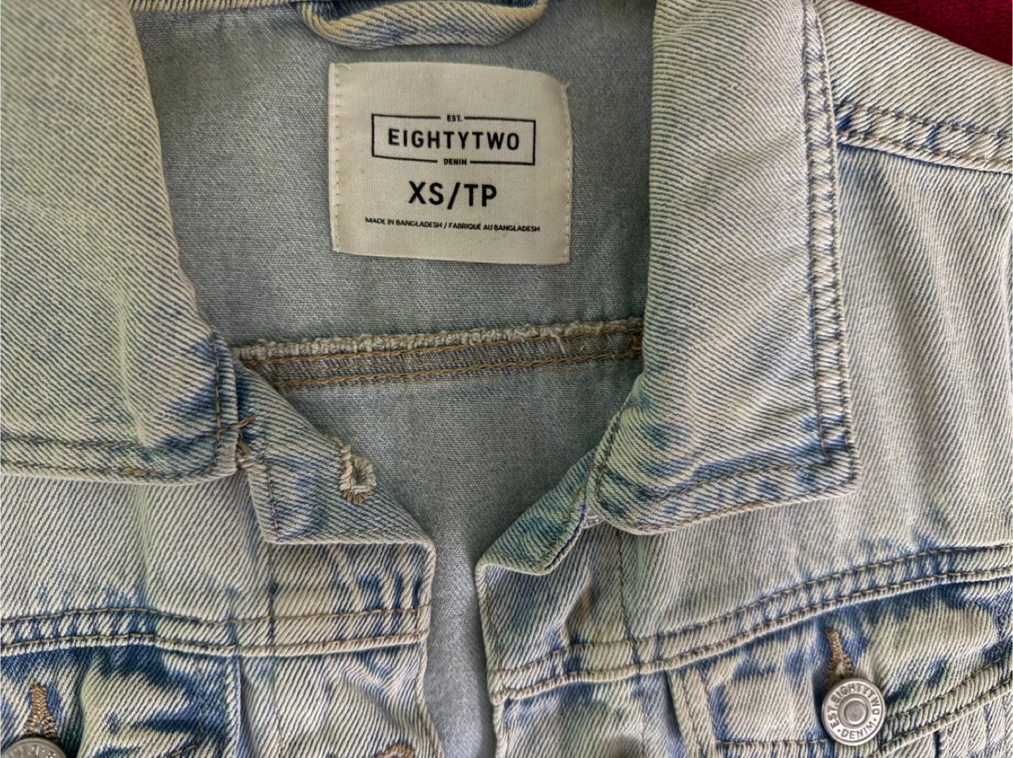EIGHTYTWO Denim Vest - Size XS - photo 3