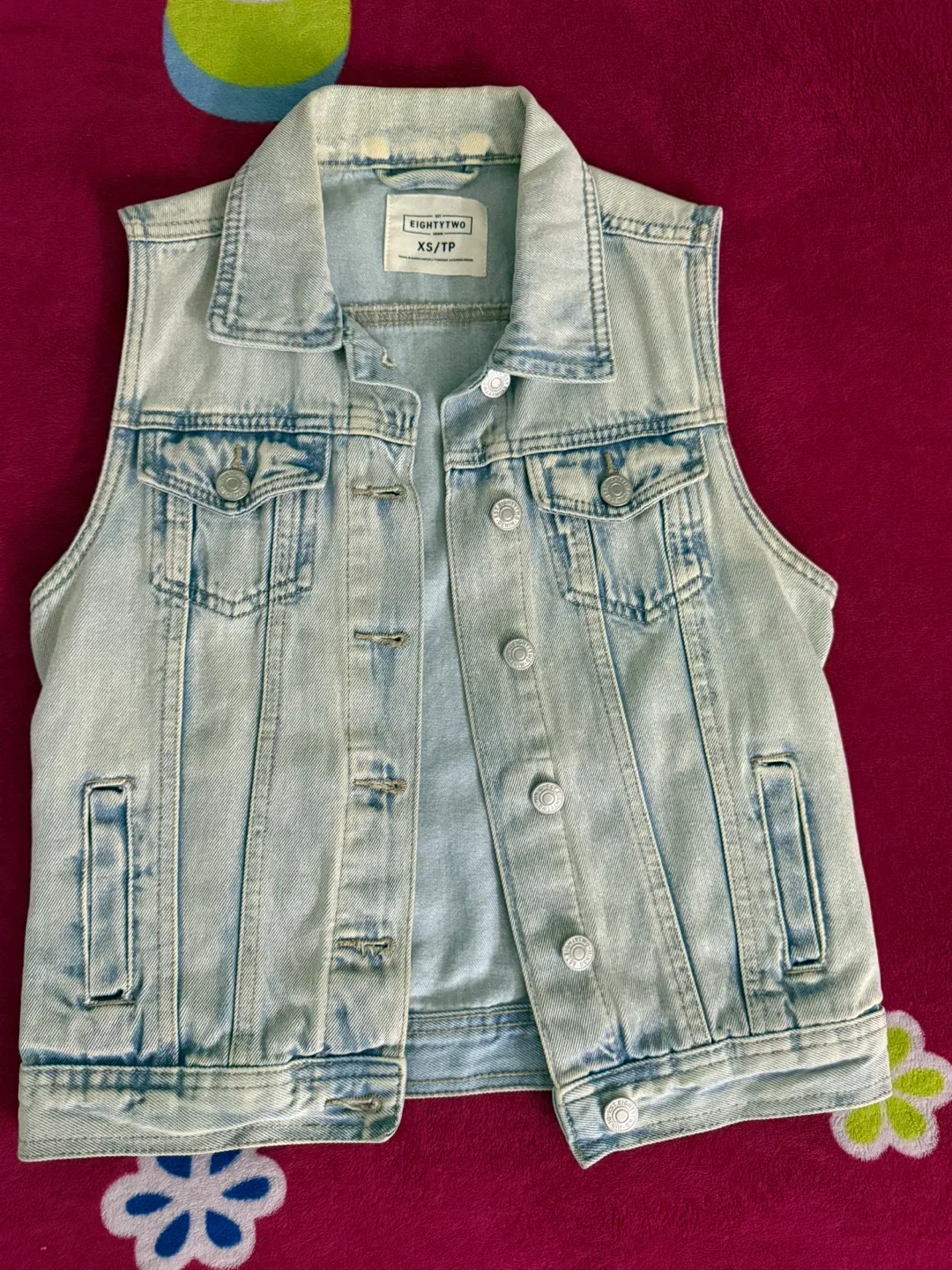 EIGHTYTWO Denim Vest - Size XS image indicator(4)