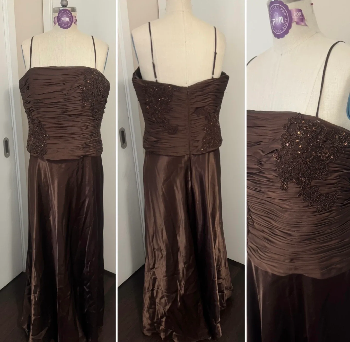 Ladies Size 16 Special Occasion Evening Dress - Worn Once thumbnail
