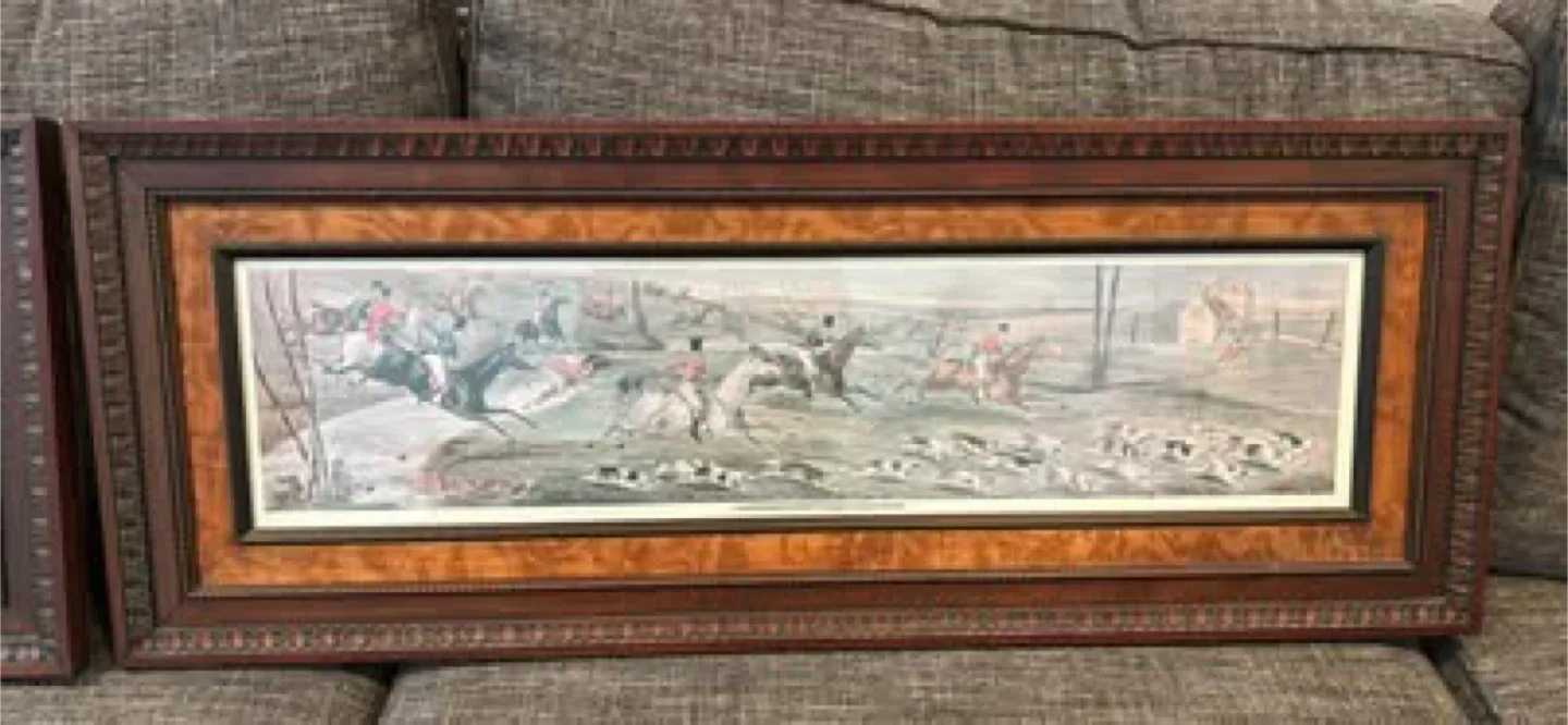 Framed Thomas McLean Horse Riding Print image indicator(3)
