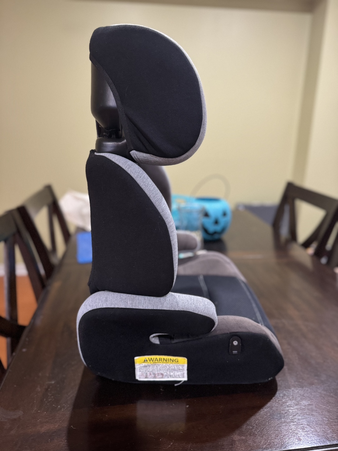 Harmony Youth Booster Car Seat - Grey & Black