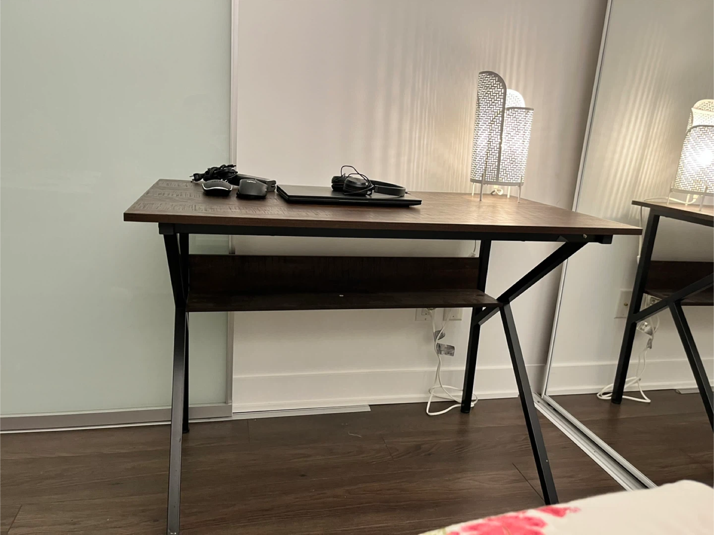 Brown and Black Desk - photo 2