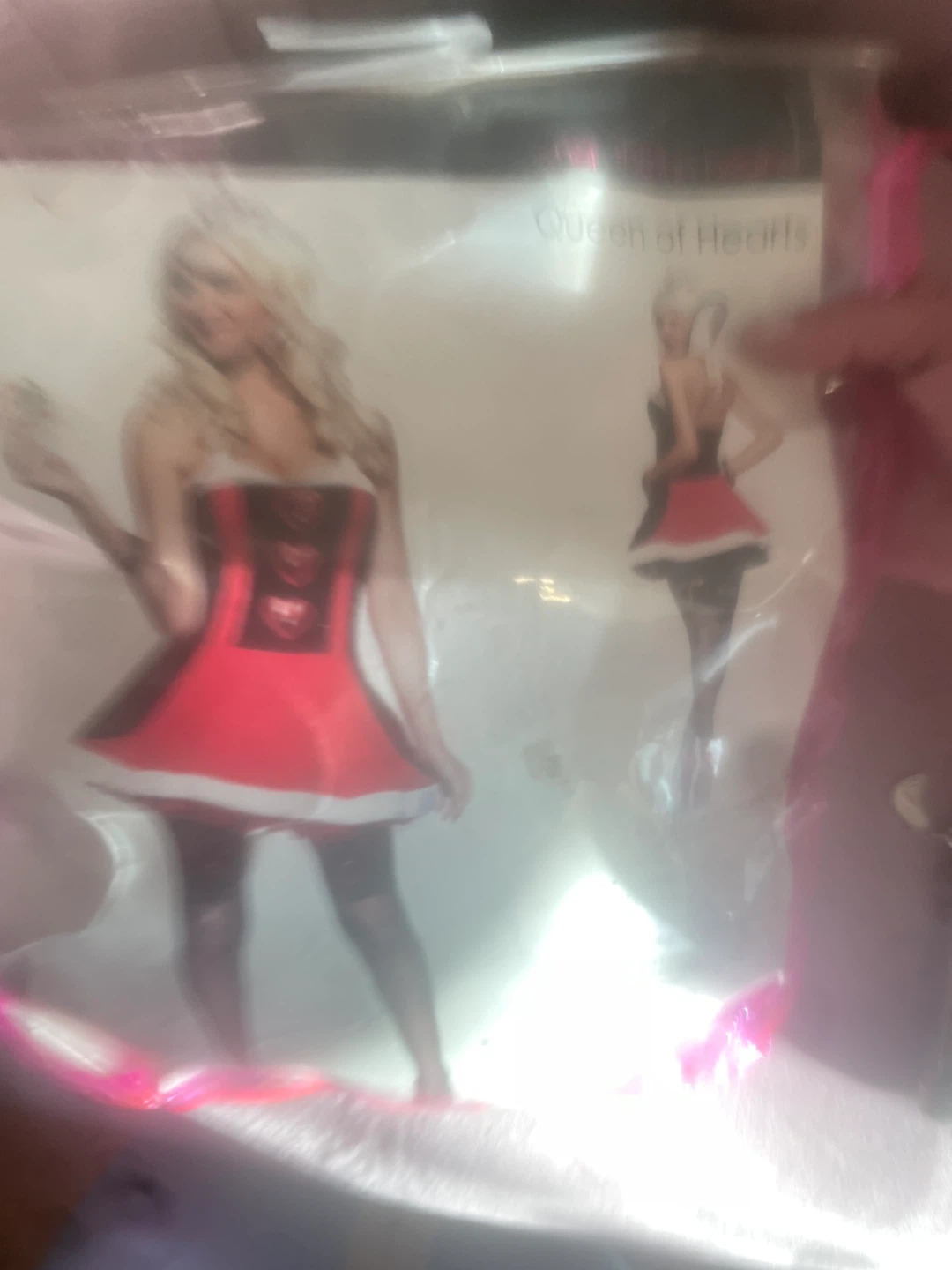 Queen of Hearts Costume DRESS ONLY
