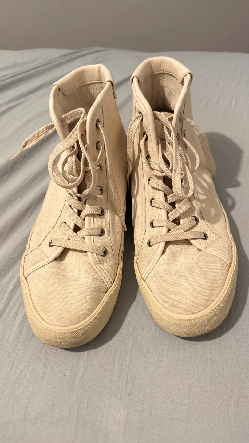 Coach High Top Sneakers, Size 9.5 thumbnail