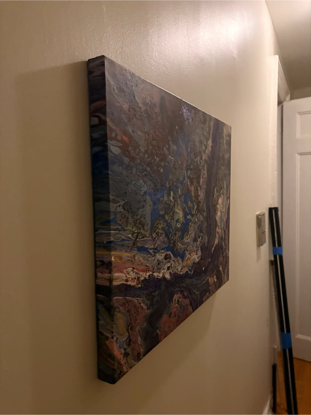 Abstract Fluid Art Painting - photo 2