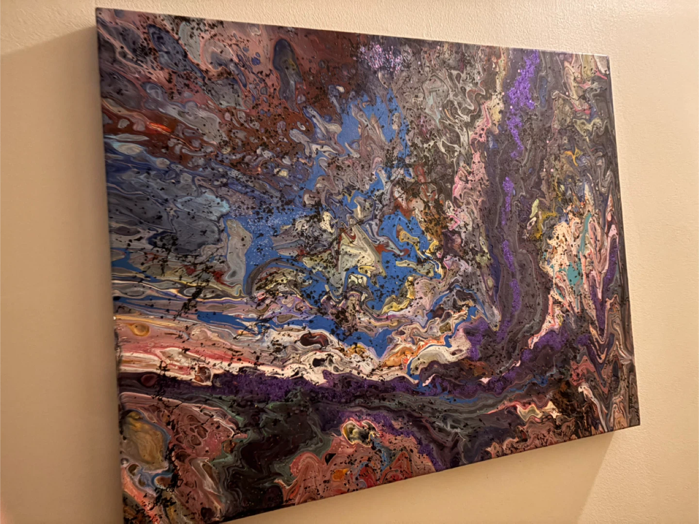 Abstract Fluid Art Painting