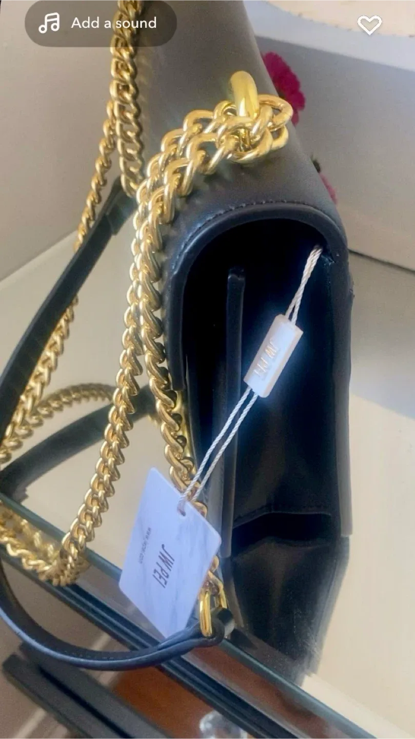 JW PEI Black Chain Shoulder Bag image indicator(3)