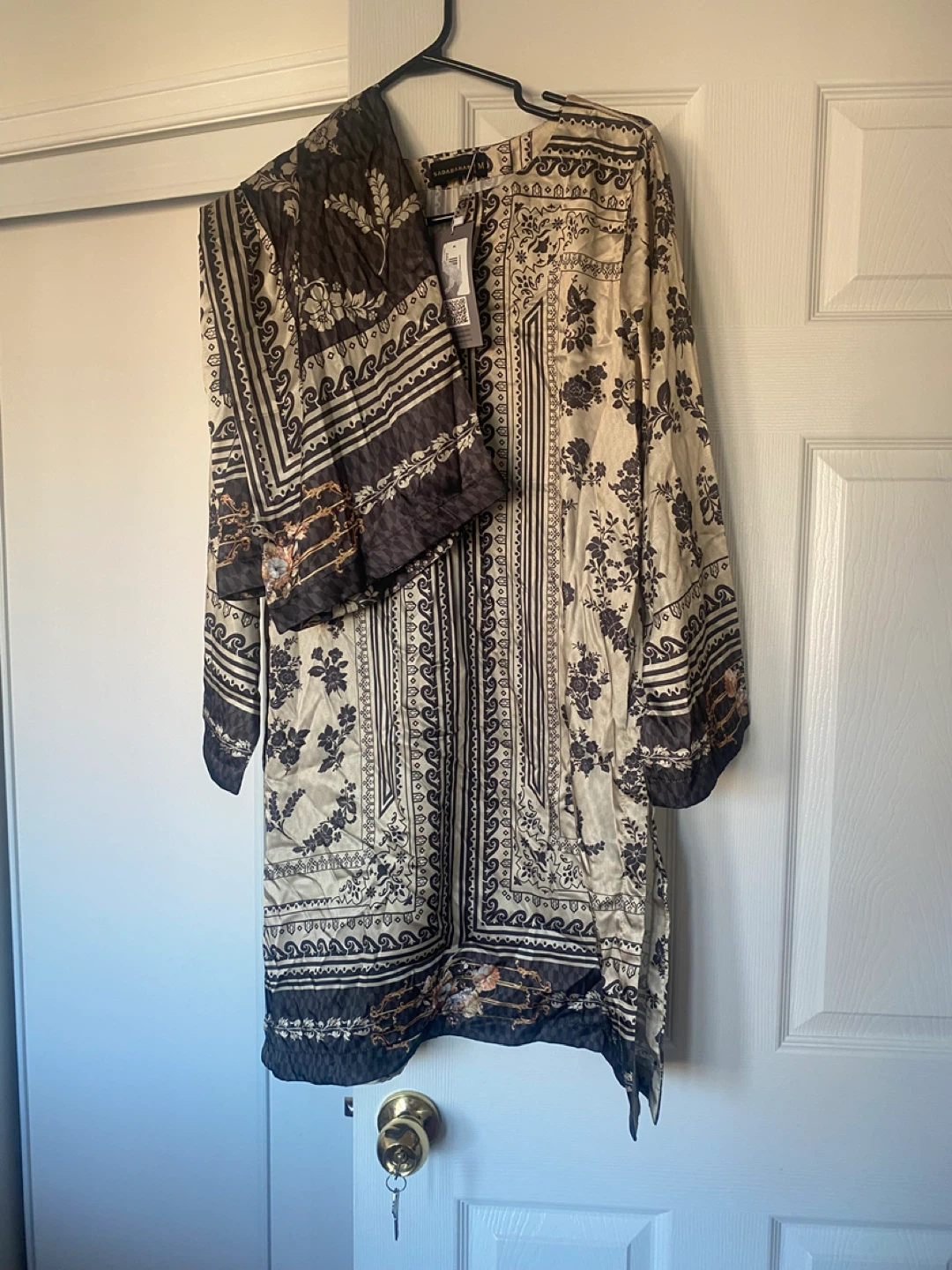 New Sadabahar Printed Suit - Size M - photo 3