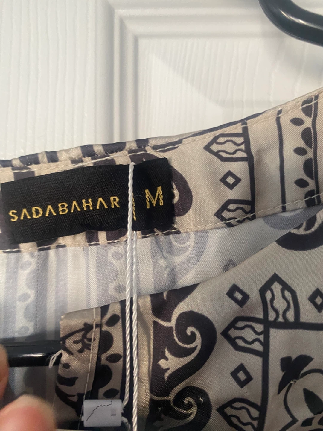 New Sadabahar Printed Suit - Size M - photo 4