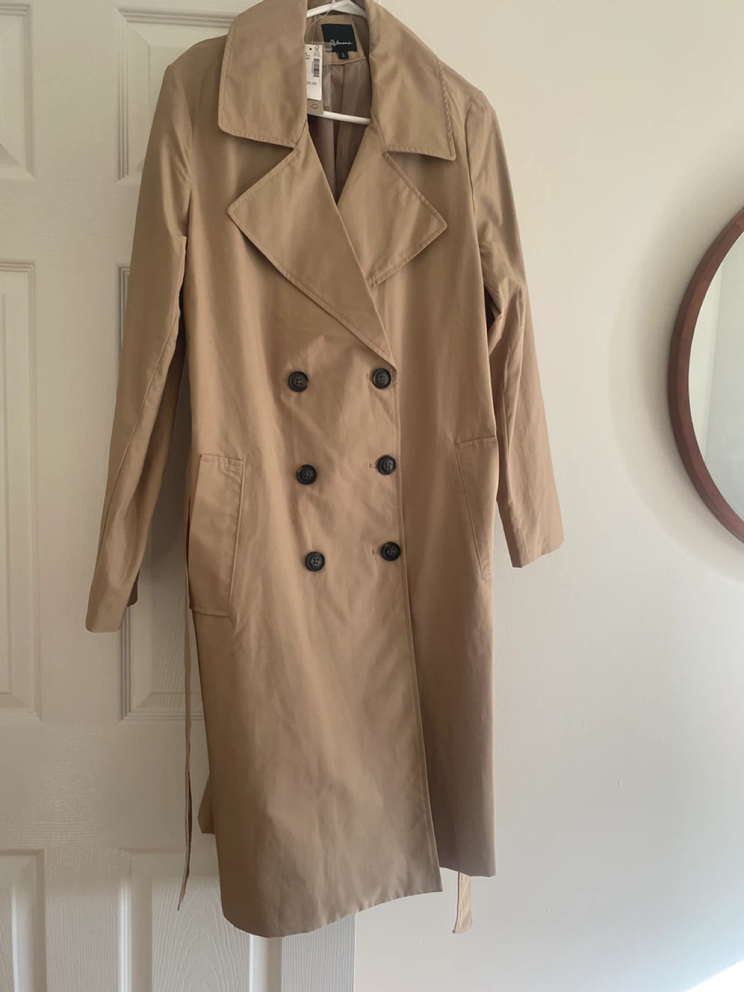 Reitmans Trench Coat - Size Large