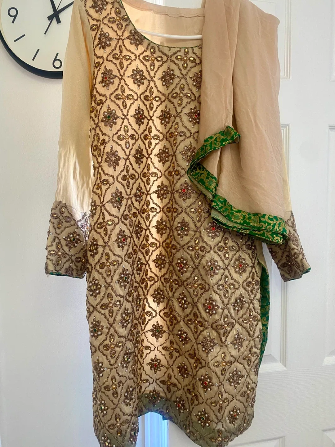 Embroidered Salwar Kameez Suit image indicator(3)