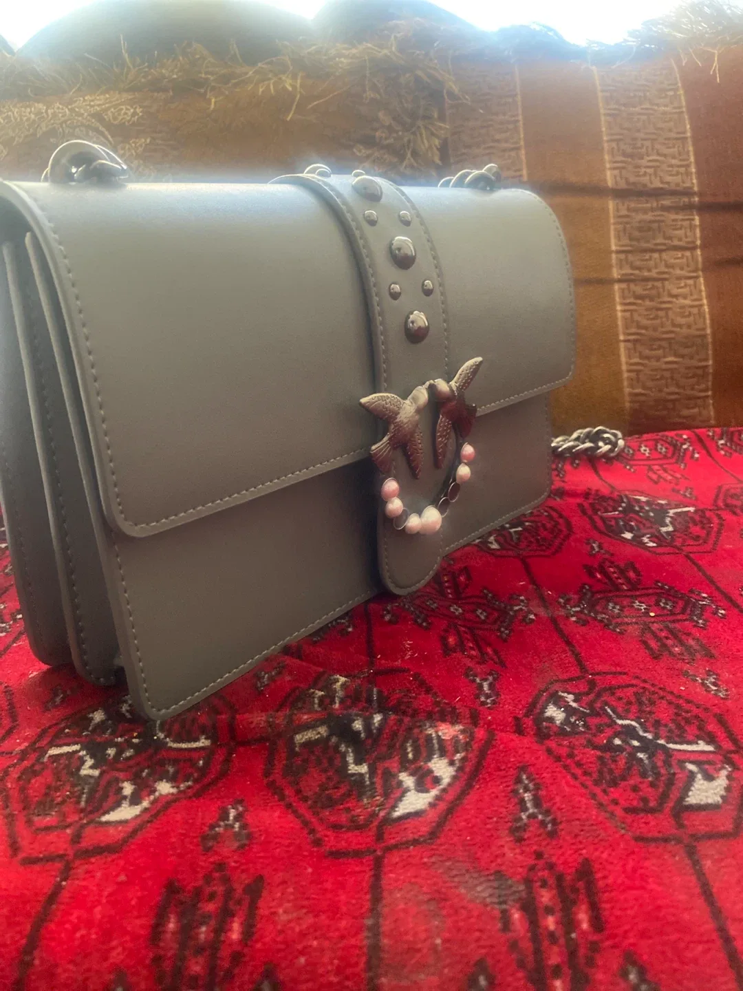 Pinko Love Baby Puff Bag - Grey image indicator(3)