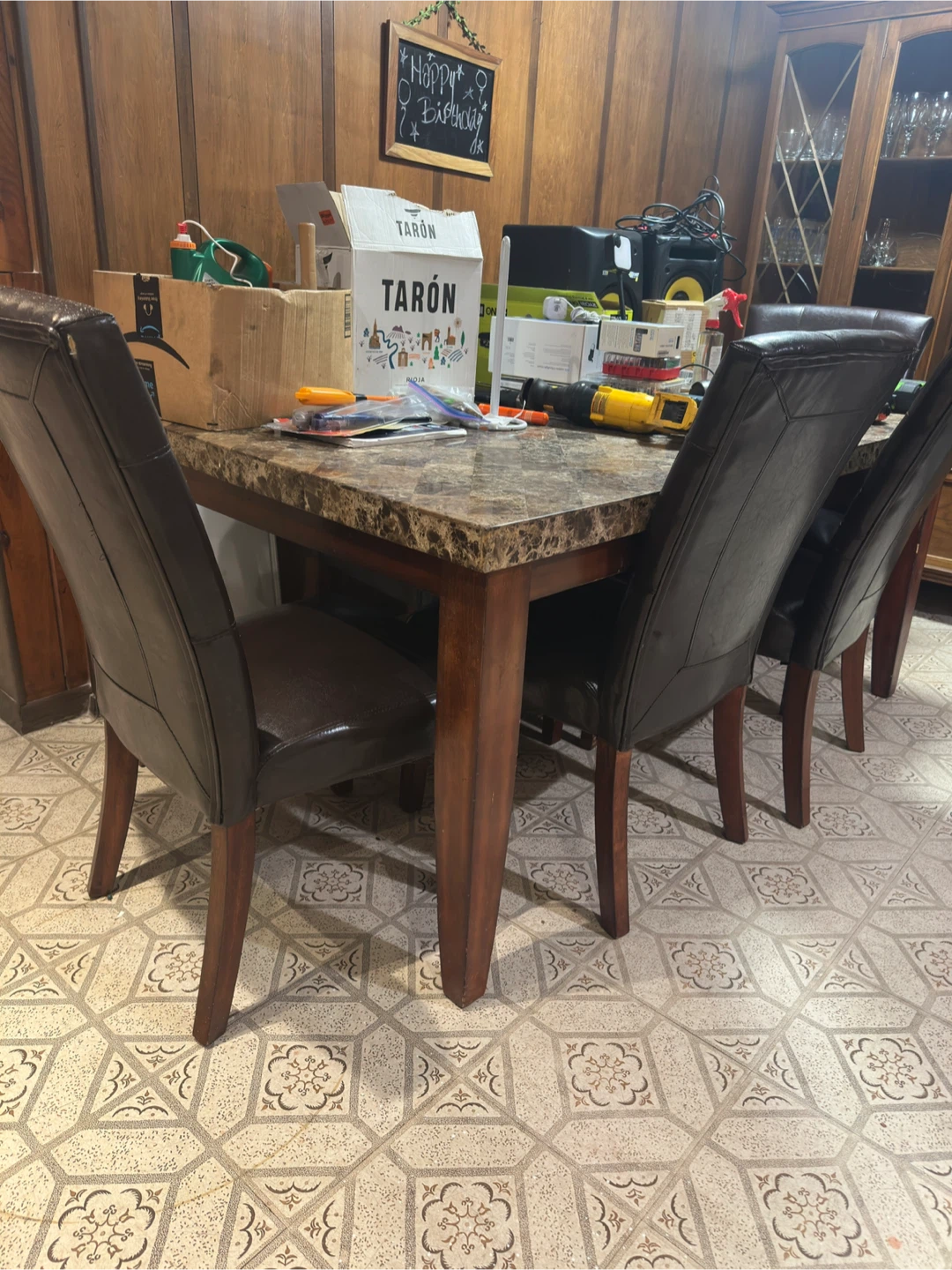 Dining Table and Chairs Set
