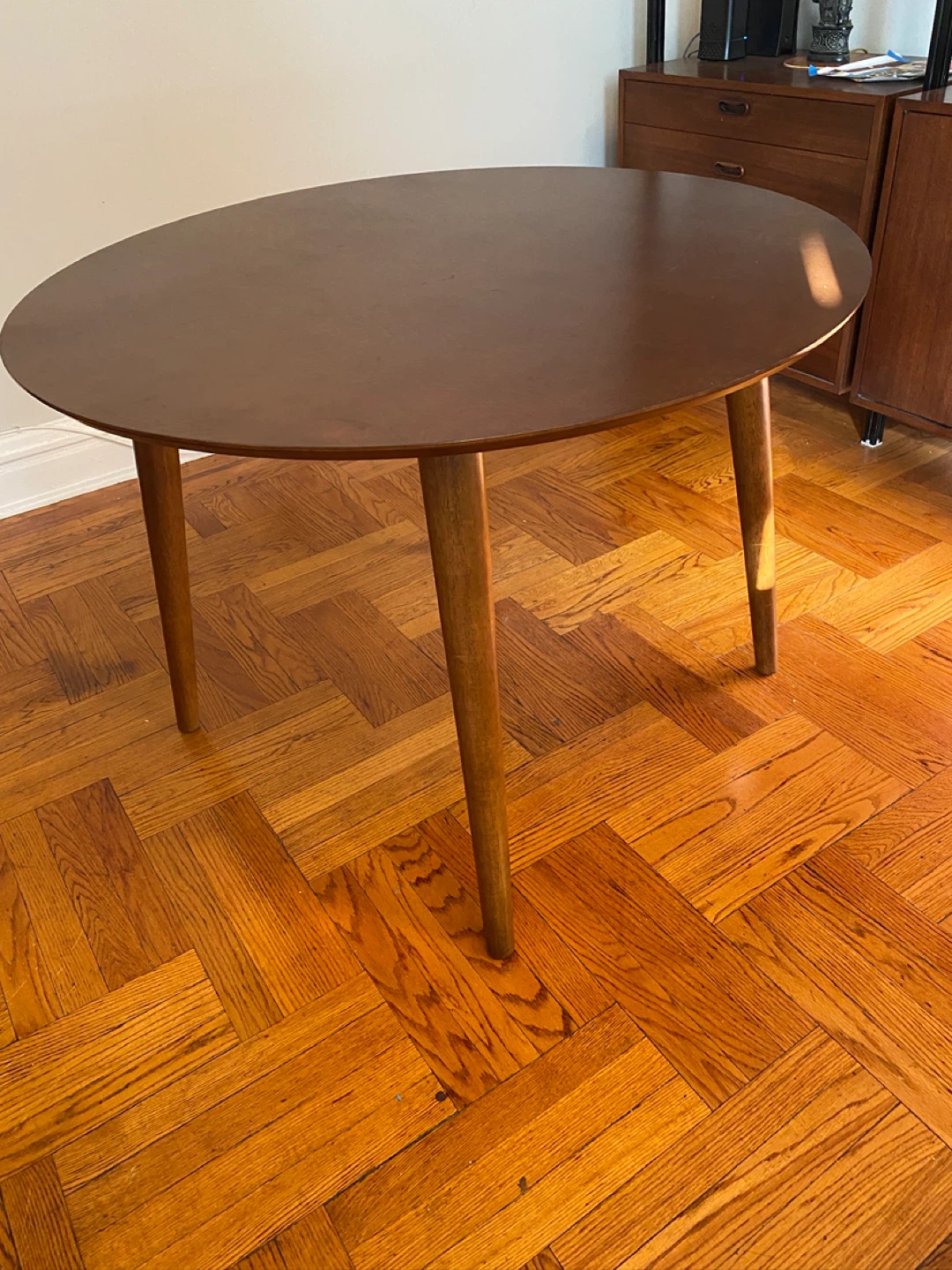 Round Wooden Dining Table