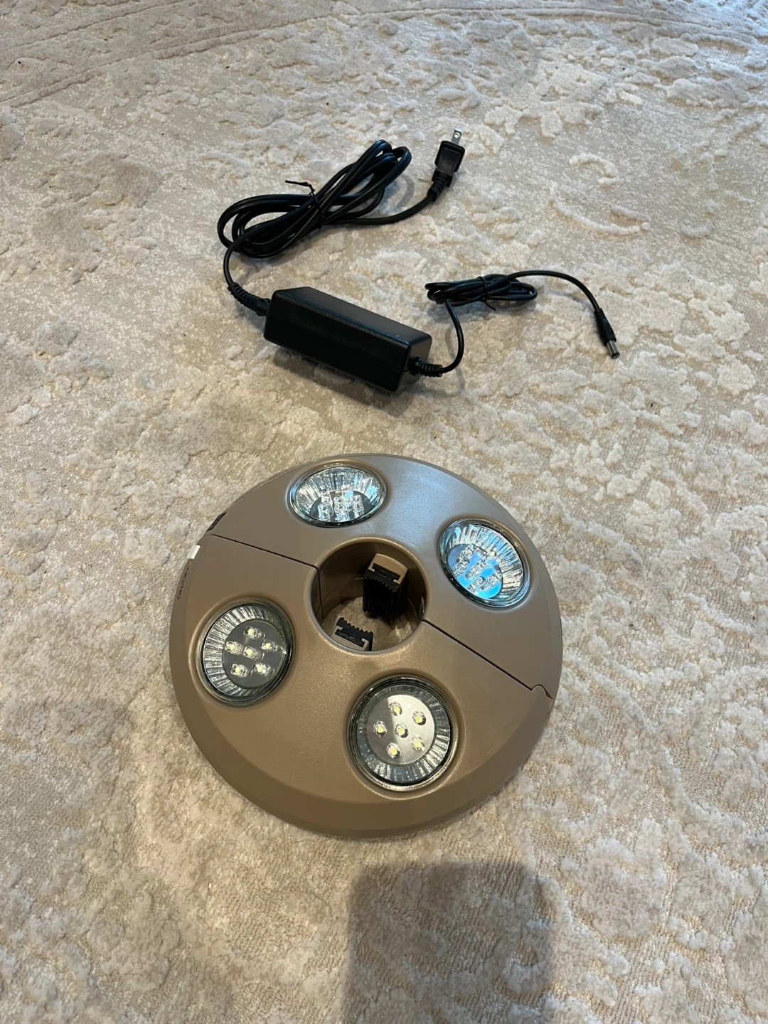 Treasure Garden Vega Battery Rechargeable Umbrella Light