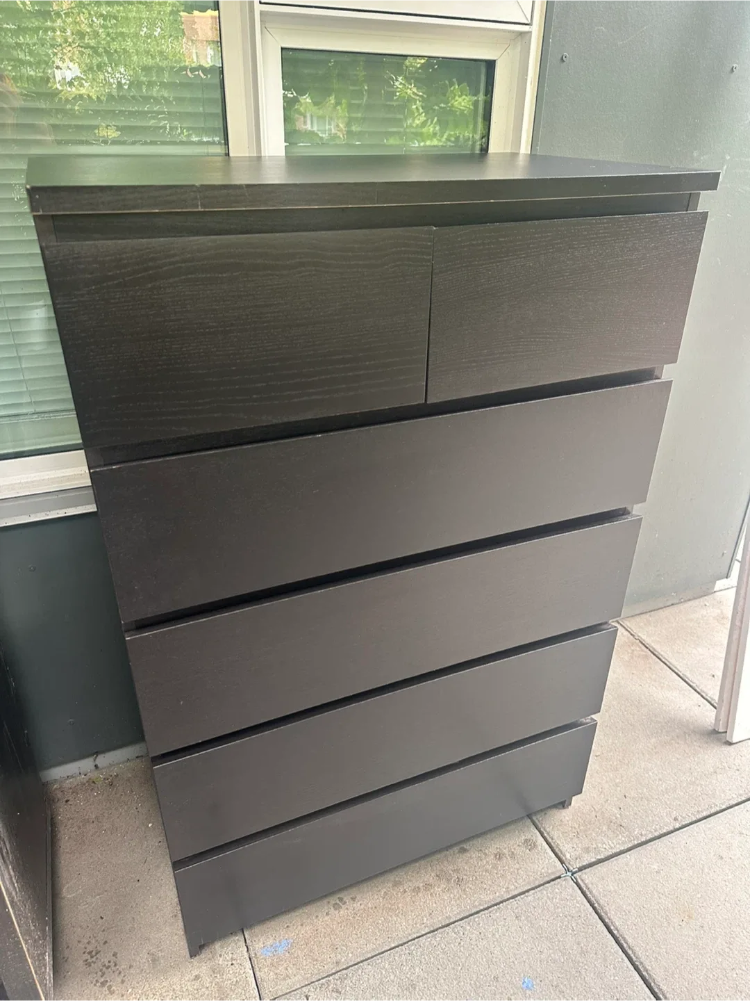 Ikea 6 drawers dresser *Free Delivery image indicator(2)