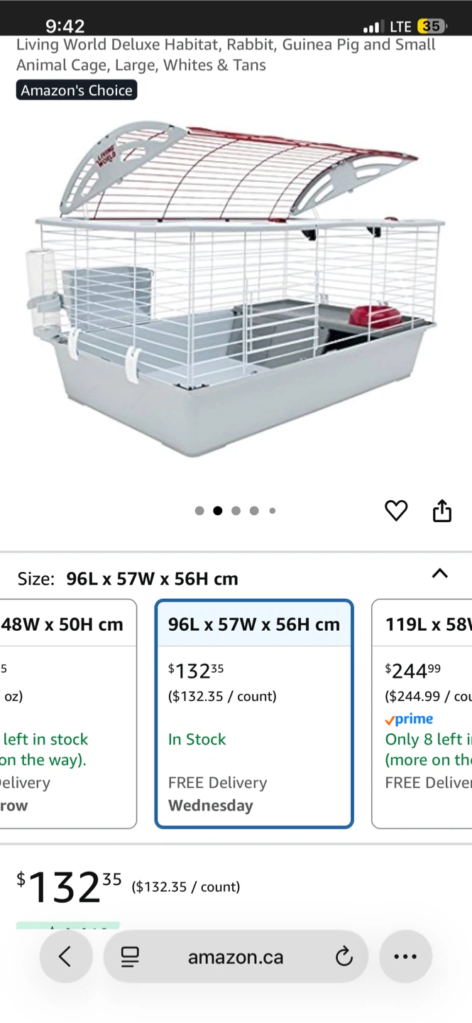 Living World Deluxe Habitat - 96L x 57W x 56H cm - photo 2