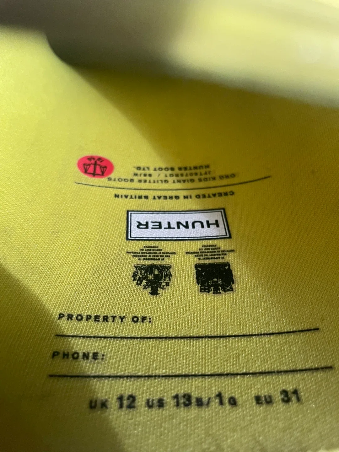 Kids Hunter Rain Boots (1G/13B) image indicator(7)