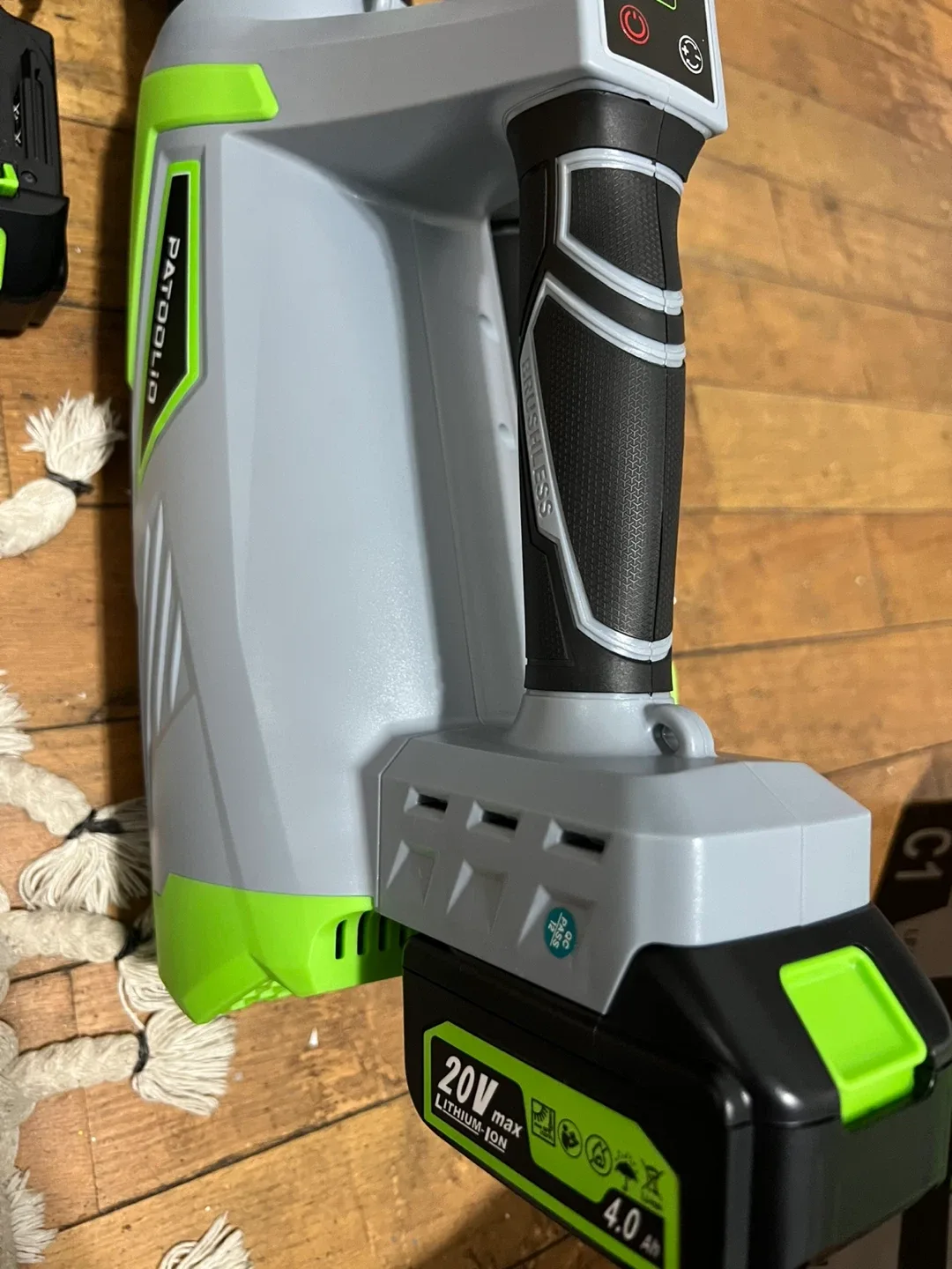 Patotdio Cordless Leaf Blower w/ Battery