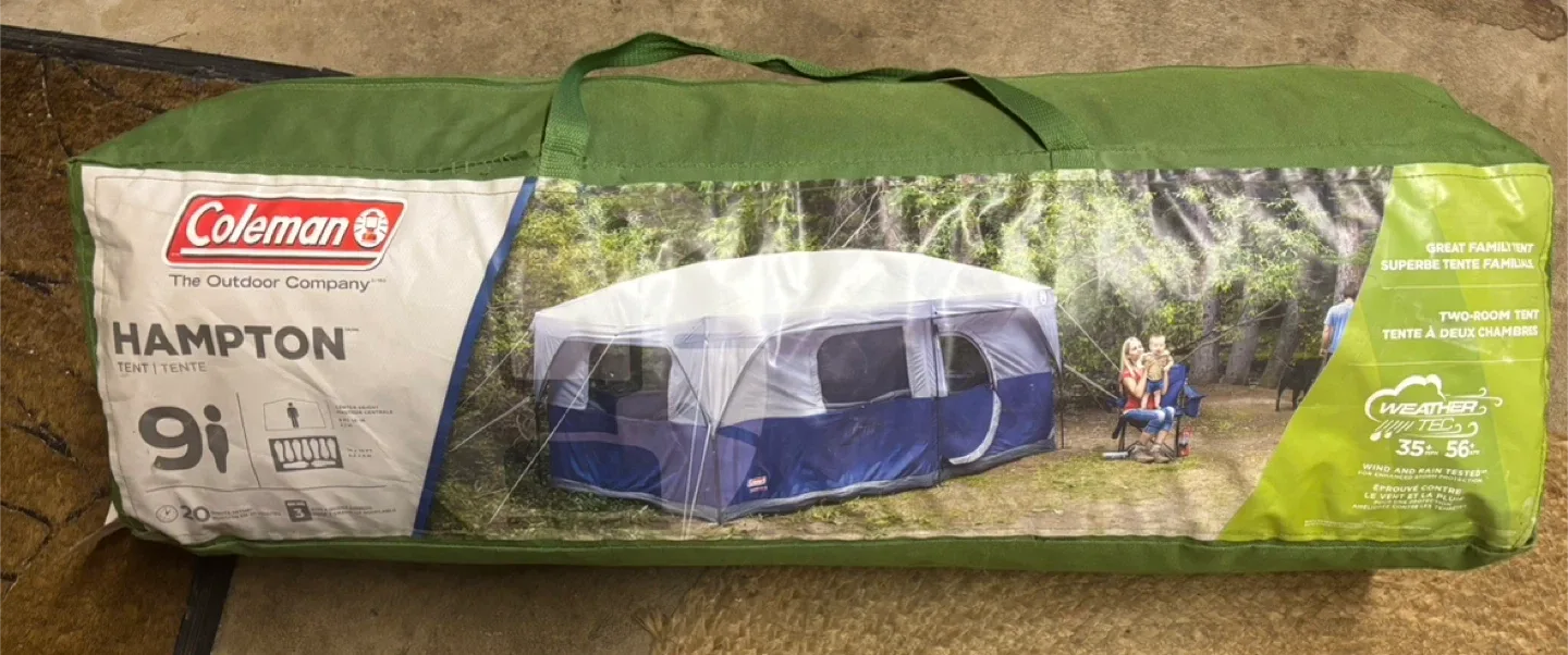 Coleman Hampton Tent thumbnail