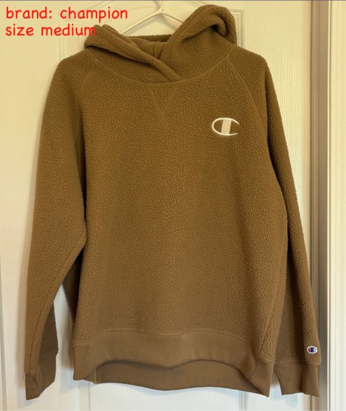 Champion Light Brown Hoodie thumbnail