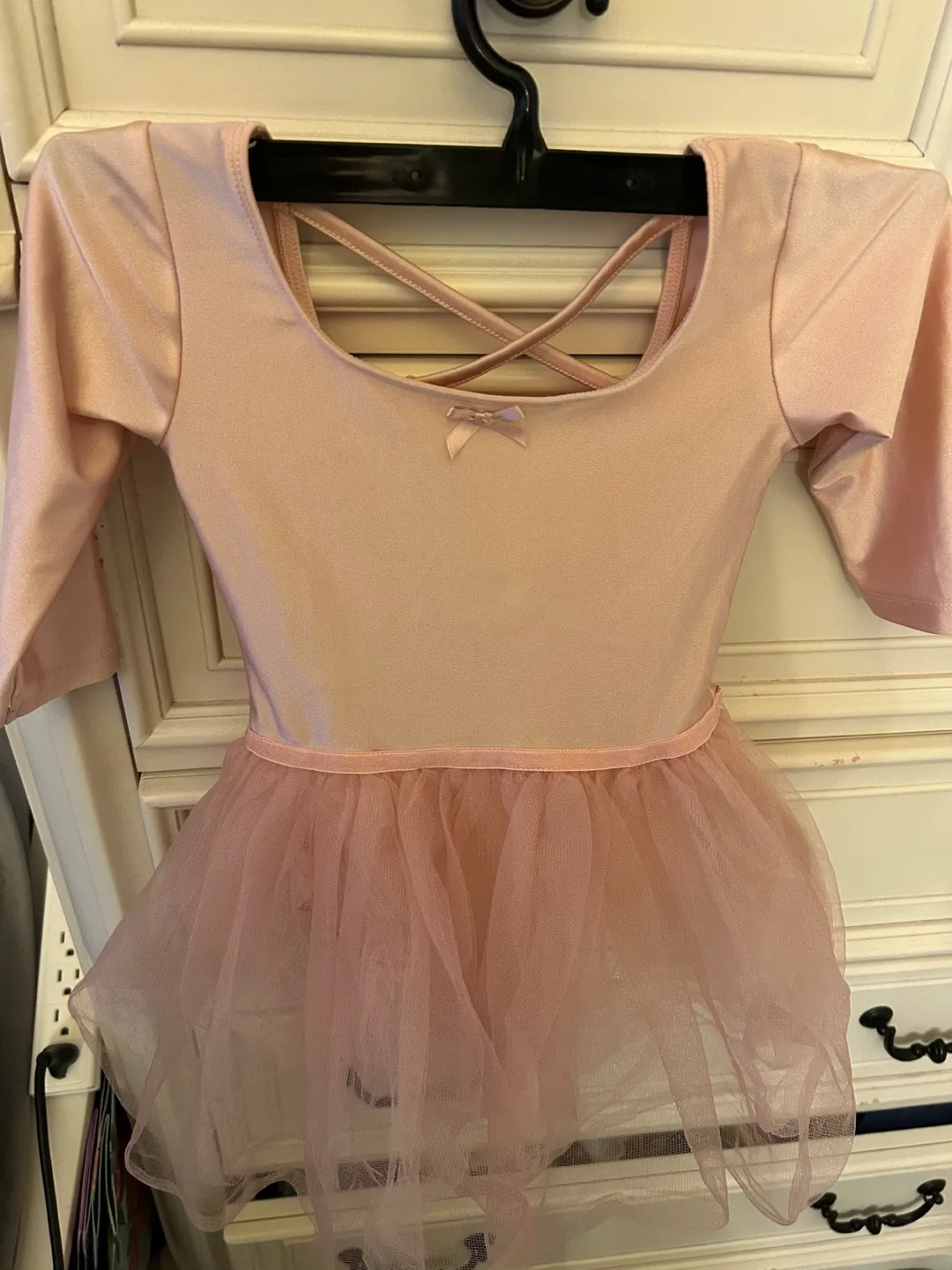 H&M Pink Ballet Leotard Dress Size 4-6Y thumbnail
