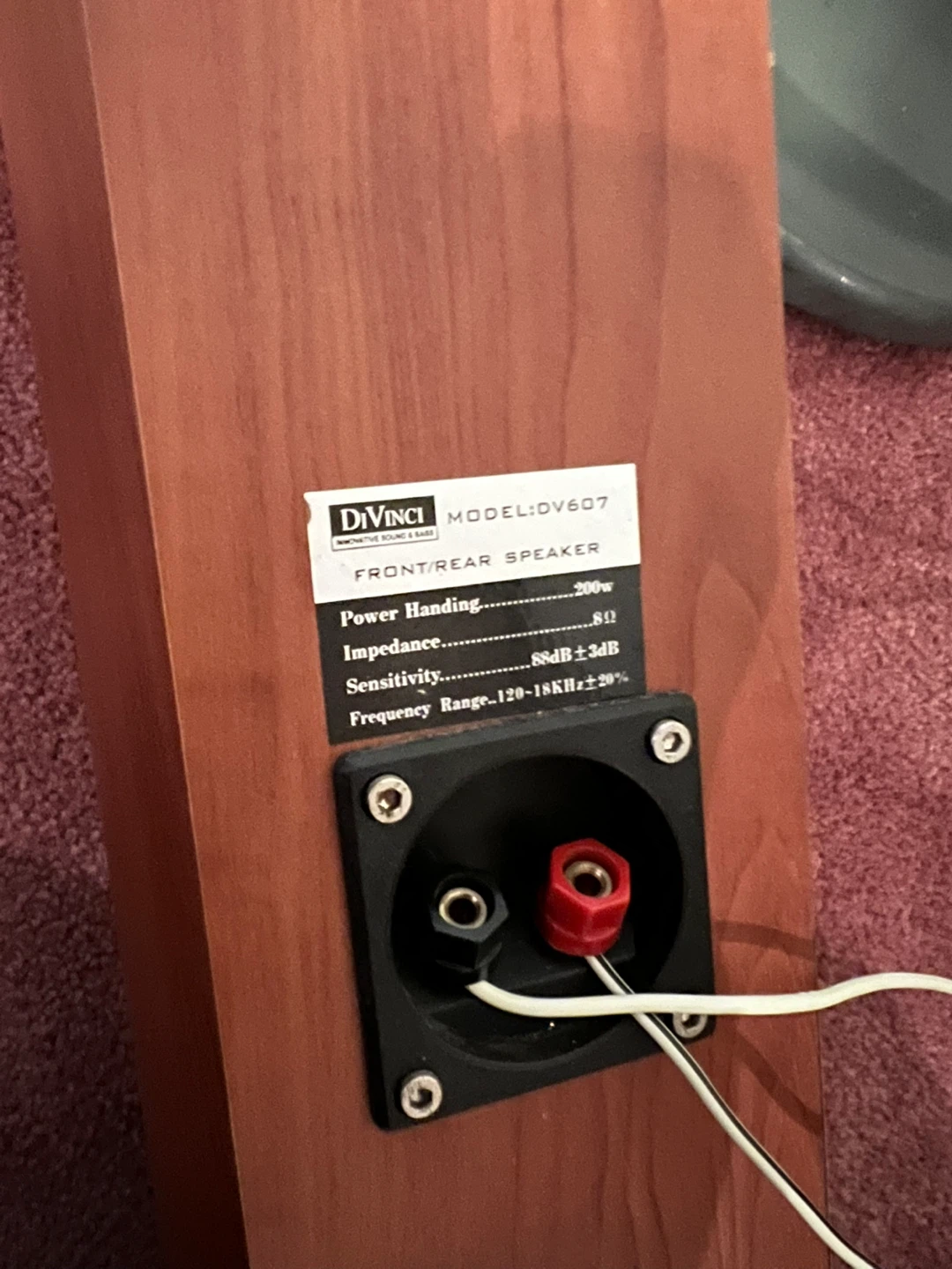4   Speakers (DiVinci DV607 Front/Rear Speaker - photo 2