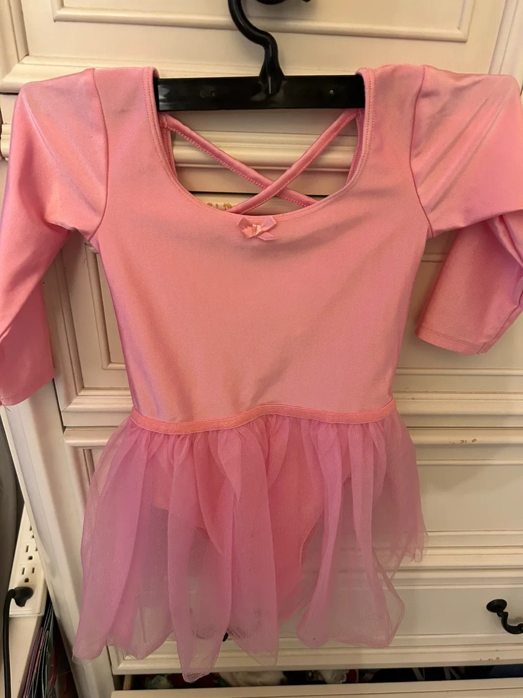 H&M Pink Ballet Leotard Size 5-6Y thumbnail