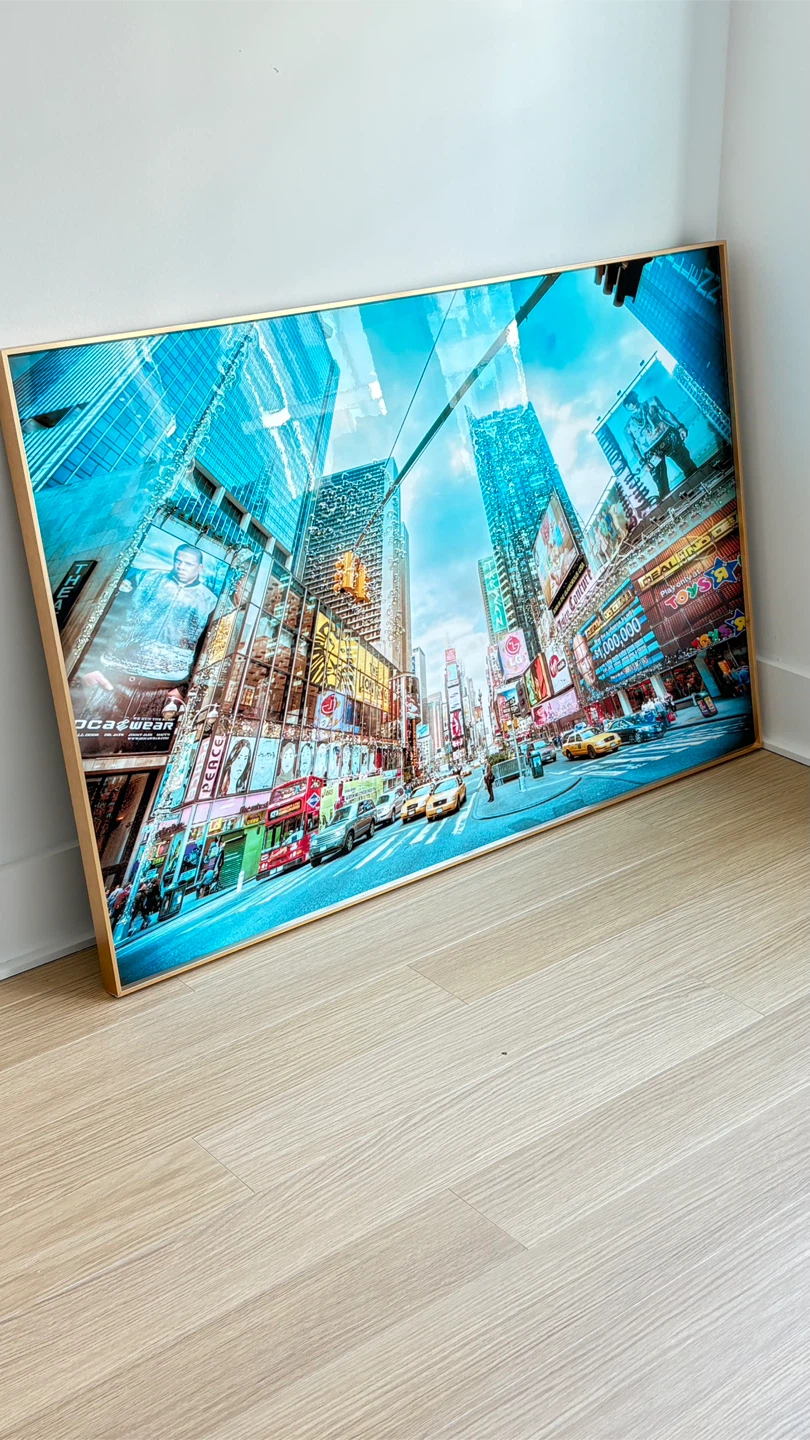Times Square Framed Print