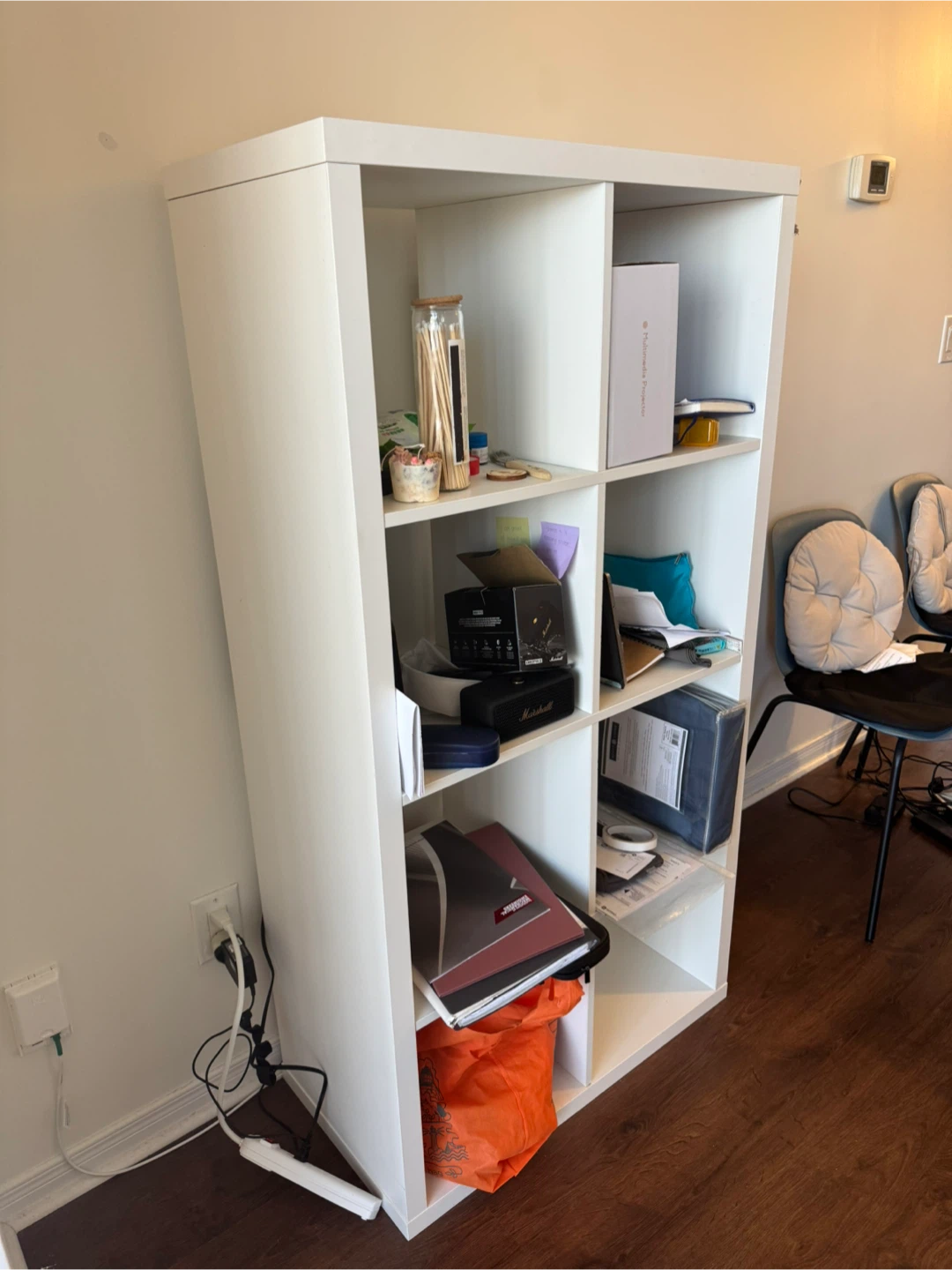 IKEA Kallax White Shelf Unit - photo 2