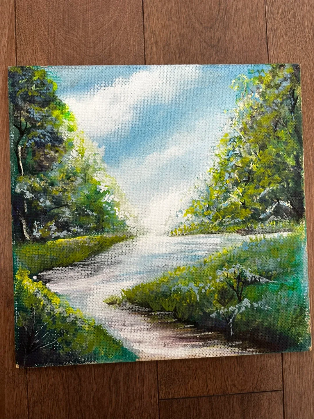 Nature Painting on Board thumbnail